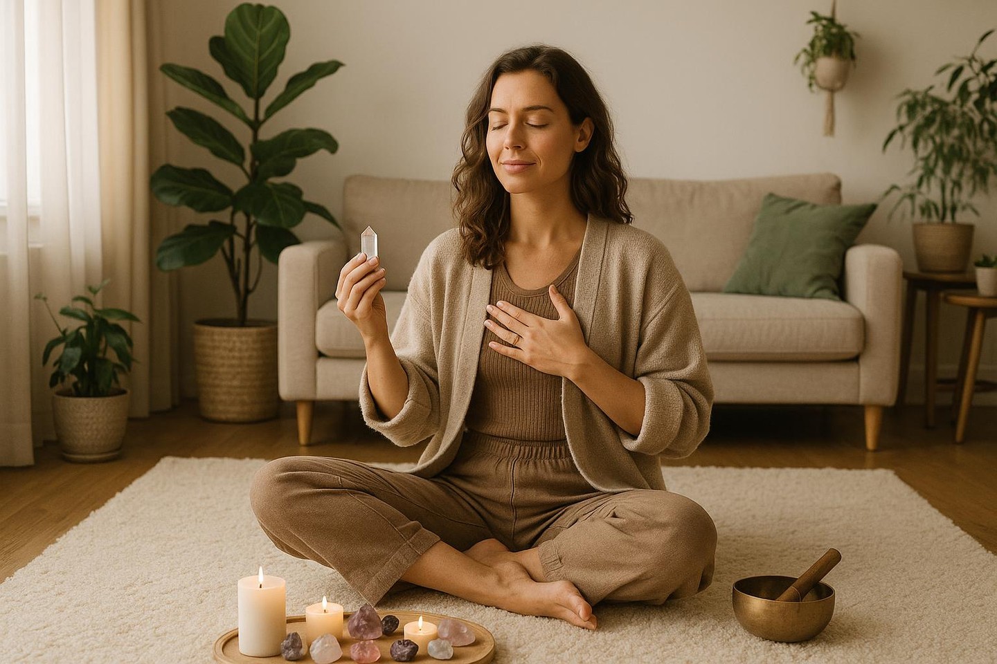 When was the last time you truly listened to your inner voice? Picture yourself in a quiet sanctuary, feeling the gentle weight of a crystal in your palm and the warmth of your own presence. Sometimes, the most profound shifts begin in these simple, sacred moments—where self-worth and clarity gently emerge. You deserve to feel grounded, connected, and supported as you step into your power. If this speaks to you, DM us to learn more or comment below to share your experience. Tag a friend who would love this energy.
#DivineFeminine #CrystalHealing #SoulfulLiving #SelfWorthJourney #MindfulMoments #SacredSelfCare #HolisticCoaching #InnerPeace #GoddessEnergy