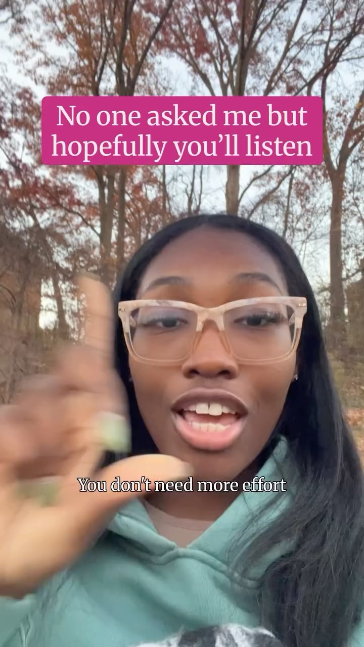 What you’re avoiding may be exactly what you need
You don’t need more effort or willpower, you need to practice stillness
• stillness in the uncertainty
• stillness in the striving
• stillness in the desires of your heart
When you stop forcing and start being, start listening, start allowing, you’ll find that nature flows to and through you
You + stillness + faith = powerful beyond measure
Just exist as you are and embrace the peace that comes from letting it all go for just a moment…
I promise what’s for you will not pass you.
Save and share to someone who needs to hear it 🤝🏾
#selfmastery