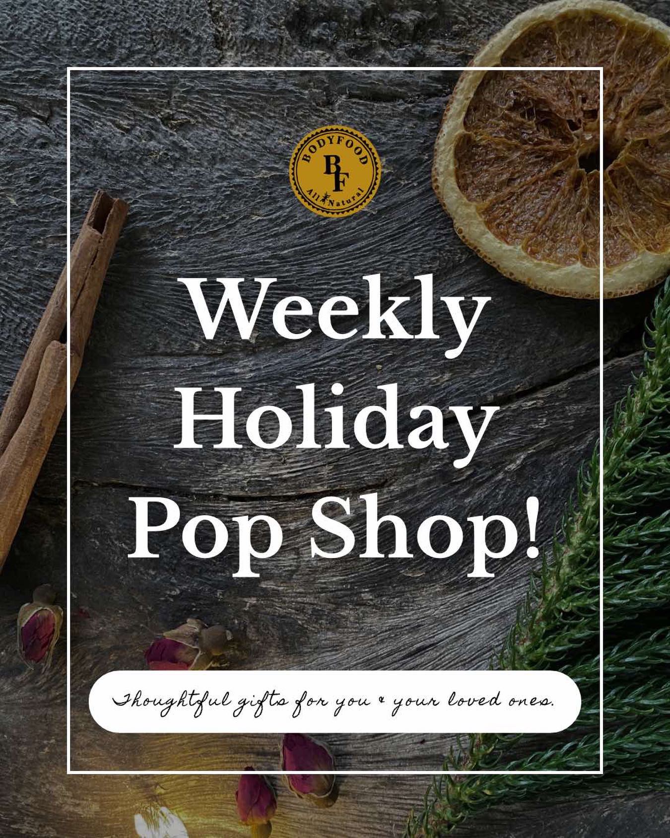 Christmas is just around the corner, and we are treating all of you to a weekly pop-up shop on our IG posts to hopefully help you complete your holiday shopping list. All nice, sparkly, gentle, fragrant…we’ll lovingly and carefully prepare them for you. ✨🤍🍃
First pop-up shop begins tomorrow. Stay tuned to our posts! 🎄