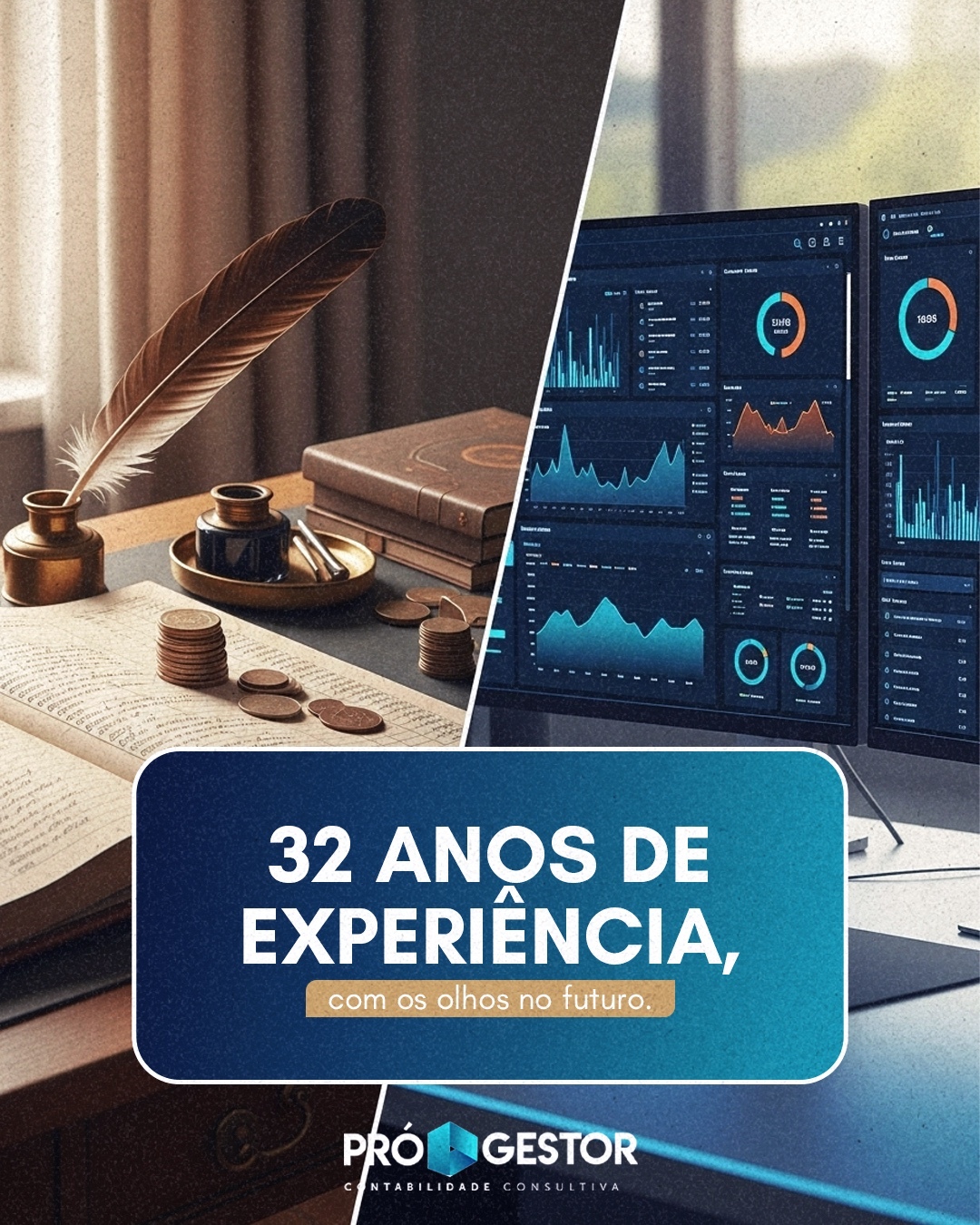Nossa história é rica, mas nossa mentalidade é moderna.
Na Pró-Gestor, tradição e inovação se unem para gerar valor real para o seu negócio.
💼 Experiência e visão caminhando juntas.
🔗 Seja parceiro da Pró-Gestor