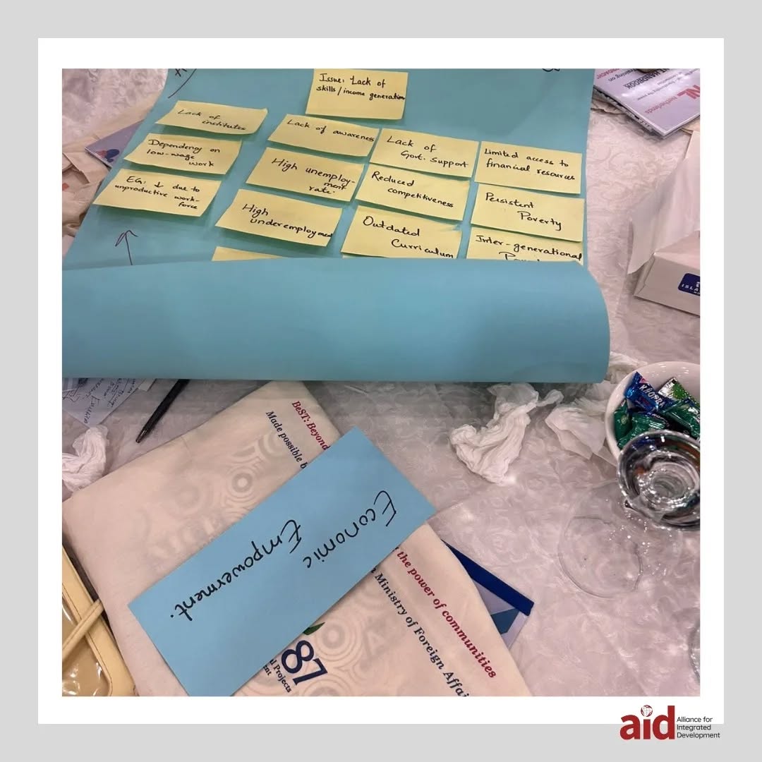 Turning ideas into structured plans during the HOPE ’87 LFA Refresher Training
#AIDforchange #AIDPakistan #AIDRelief #humanityfirst #NonProfitWork #UnitedNations #education #UNHCR #Hope87 #Netherlands #GIZ #GlobalSolidarity #Cooperation #UN #Pakistan #Peshawar #Humanity #SDG #Sustainability #sustainablecitiesandcommunities #nonprofitorganisation #aid #socialwork #collab #inspire #CommunityMatters #TogetherWeGrow #community #DevelopmentInAction #GrassrootsChange