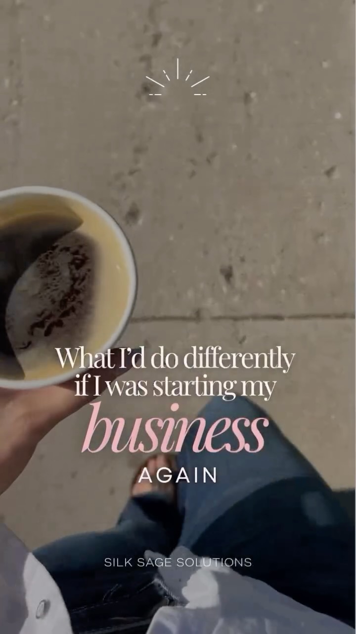 I would’ve stopped trying to sound “professional” and just said what I meant.
I would’ve let myself evolve instead of trying to be polished from Day 1.
I would’ve asked for support before I hit that weird burnout-crying-in-my-Celsius moment.
This biz wasn’t built on strategy alone. It was built on listening to my nervous system, my intuition — and my future self.
You don’t need to be perfect. You just need to be honest.
💡 Drop a lightbulb if this cracked something open.
👉🏼 Follow @silksagesolutions if your content needs more conversion and less cortisol.
#soulbusiness #startaligned #energeticmarketing #canvamagic #barefootceo