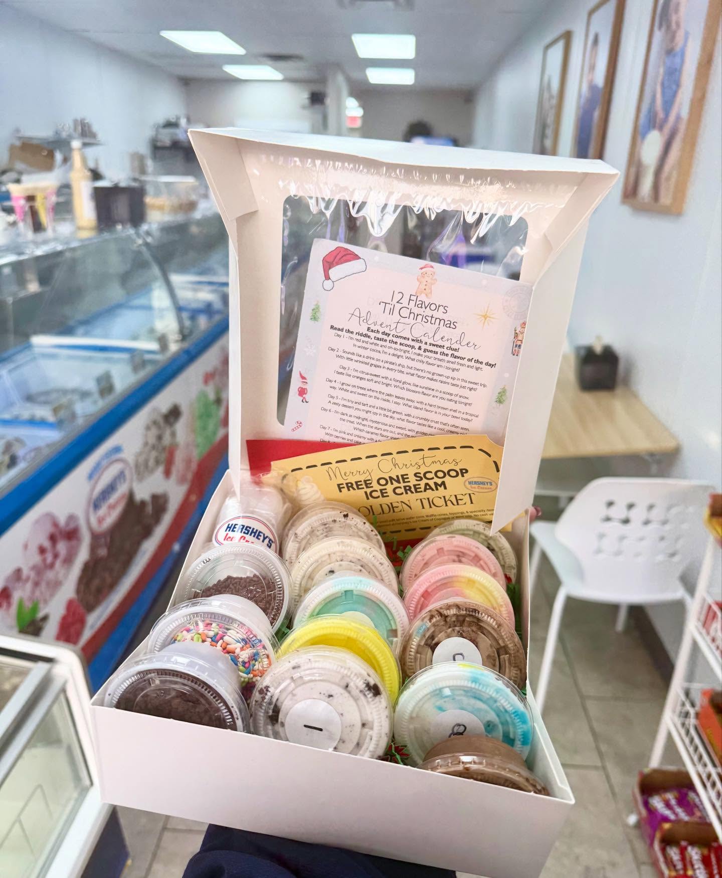 Missed our 24 Days of Ice Cream? Here’s your second chance! 🎄🍦
Our 12 Days of Ice Cream countdown is now open for pre order — not available in-store yet, so order now and don’t miss out twice!
📍 1648 Great Neck Road Copiague, NY 11726