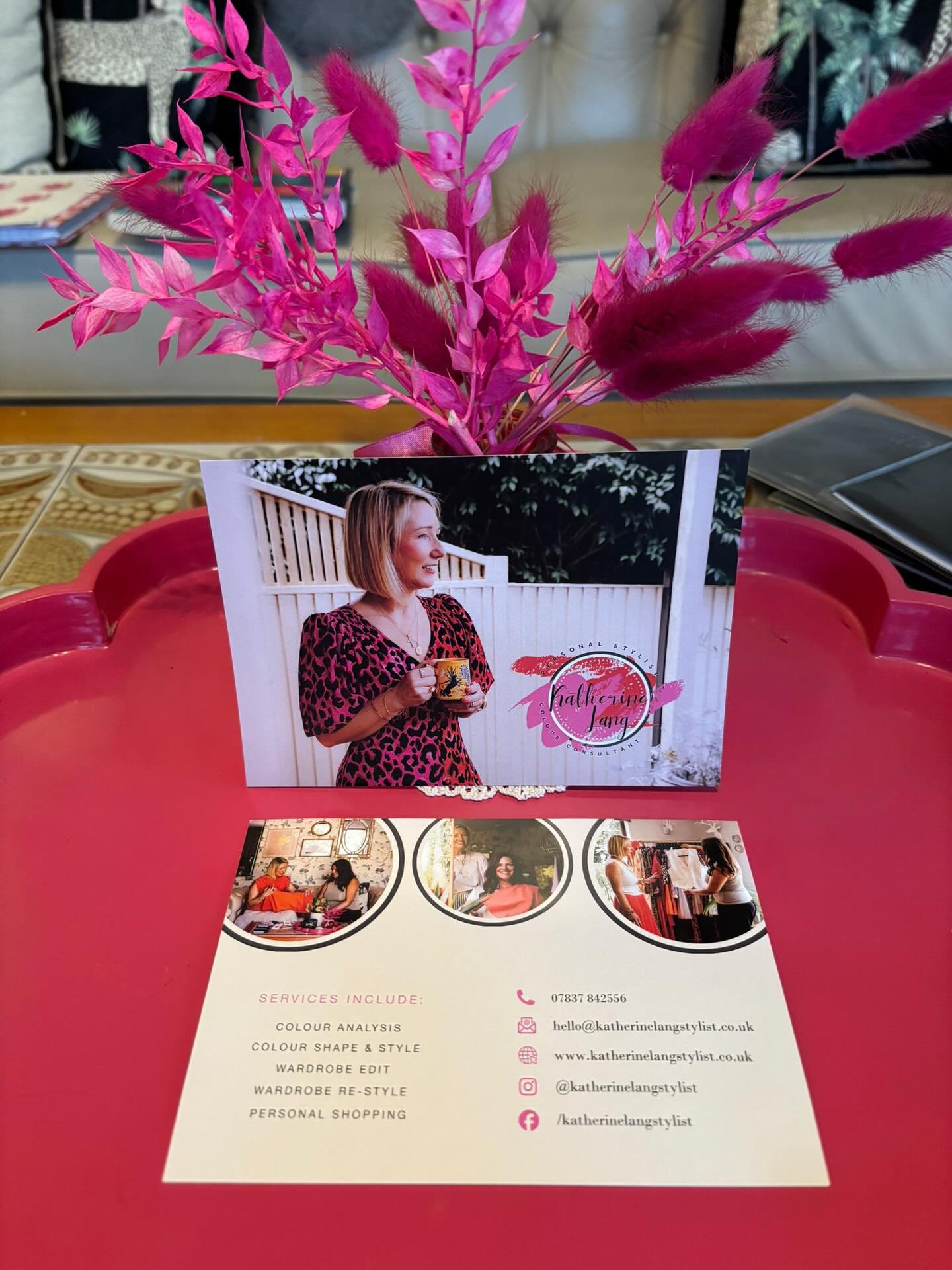 Working with me can be a truly multi-layered experience…
(Doesn’t that sound intriguing..?! 😉)
I met the lovely @katherinelangstylist at @bossbabesnetworkinguk, where she was well into her first year of business. She recognised she was lacking a little bit in her digital and print marketing, something that would develop her existing logo into a more recognisable brand.
After creating a website for her, we then moved onto designing the business card, A5 ‘leaflet’ postcards, and gift vouchers, which she identified were the appropriate things she needed and that she would actually use.
If you’re networking, you really do need these things to represent you properly, effectively and professionally 👌
And if you’re not, there’s always scope to share something like you can see on the A5 design online via social media like a poster/ad, or to develop something like a digital PDF or brochure to attach to email enquiries.
Working with returning clients is always wonderful too - there’s a short-hand between us that means communication is smoother and easier, as the trust is already built 🩷
I can also highly recommend Katherine’s colour analysis and style services - she’s totally reworked my wardrobe AND my (shopping) mind! 👏 🛍️
If you’d like my help developing your marketing materials, drop me a DM or head to the website to find out more.