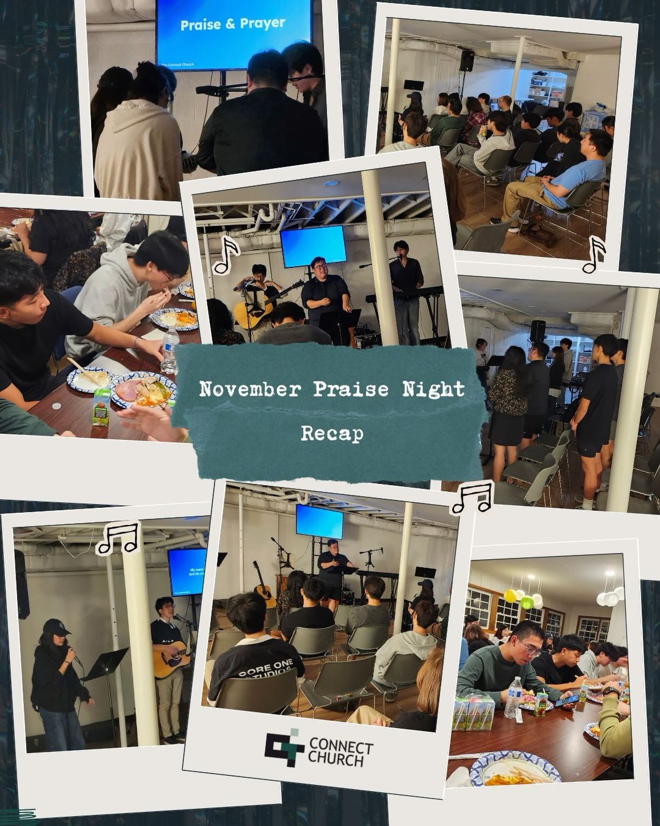 Thank you to everyone that joined us for praise night!
Special thanks to the women’s ministry for preparing the delicious food and thank you to all the praise team members for preparing this beautiful praise.
Above all, thank you God for your steadfast love for us.
Happy (almost) Thanksgiving 🦃