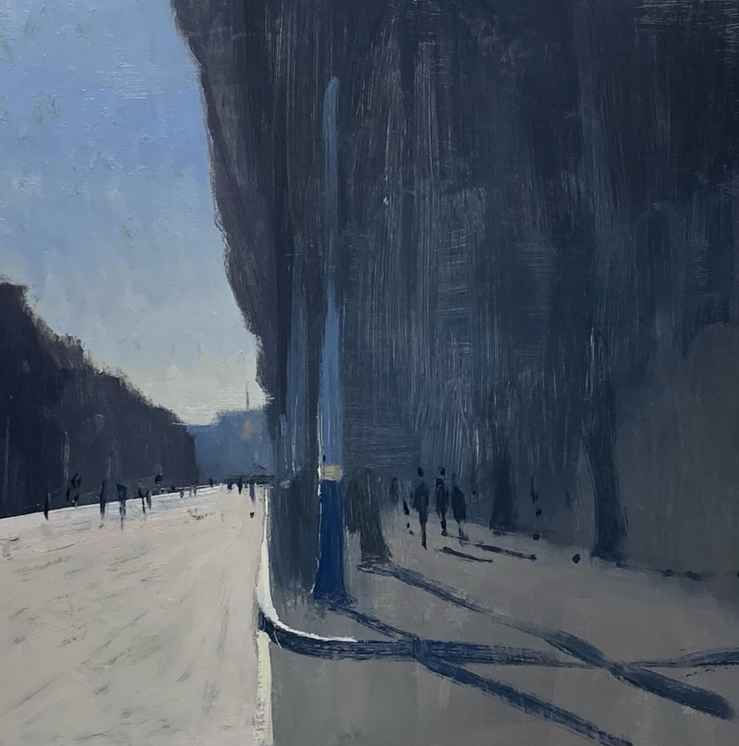 The yellow road to our gated kingdom.
The Mall, London.
#yellowbrickroad #themall #oilpainting #contrejour