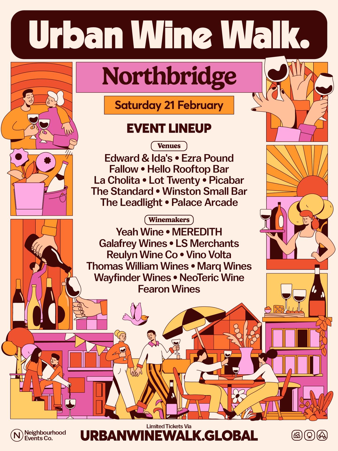 @lottwenty is back for the 2026 @urbanwinewalk. Another event not to miss. Grab your tickets now. Link in our bio