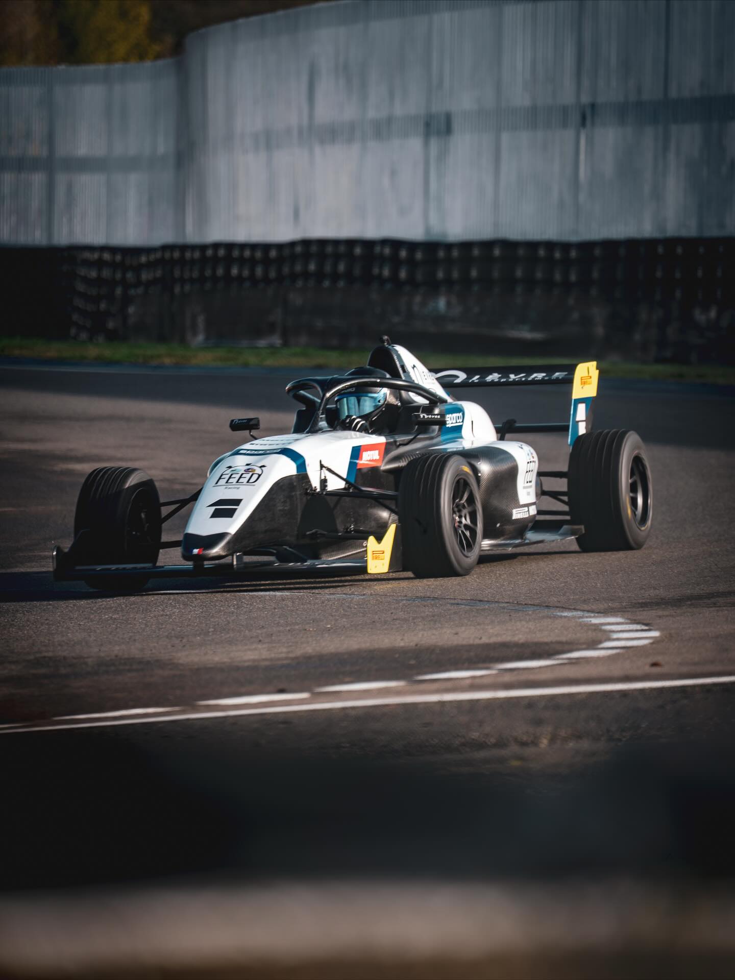 Round 3 of @feedracing Winter Testing complete. Big thanks as always to the whole FEED Racing team for their support and work these past two days. Also thanks to my engineer @gwenegancosnard for his help and coaching. I learned a lot this week and am excited for my final round of the 2025 stint at Circuit Paul Ricard on Dec. 2nd and 3rd.
.
📸: @thibault_larue
.
.
.
.
#kylercheezum #racing #feedracing #f4 #formula4 #frenchf4 #france #nogaro #racing #karting #formularacing