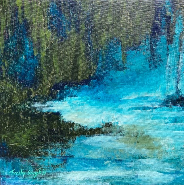 ‘Cool Depths’
Acrylic on canvas
12 x 12 inches / 1 x 1 Ft
Created in 2025
#contemporaryartist #contemporaryart #contemporaryindianart #indianartist #indianartistscommunity #delhiartist #marineart #wavespainting #abstraction #abstractartwork #seascapeart #paletteknife #paletteknifepainting #indianartist #paintingdetail #acrylique #acryliquesurtoile #abstrait #abstraitart #abstractartists #abstractpainting #abstractlandscape #painterly #artiststudio #art_spotlight #artdetail #texture #tveshasingh #flaming_abstracts