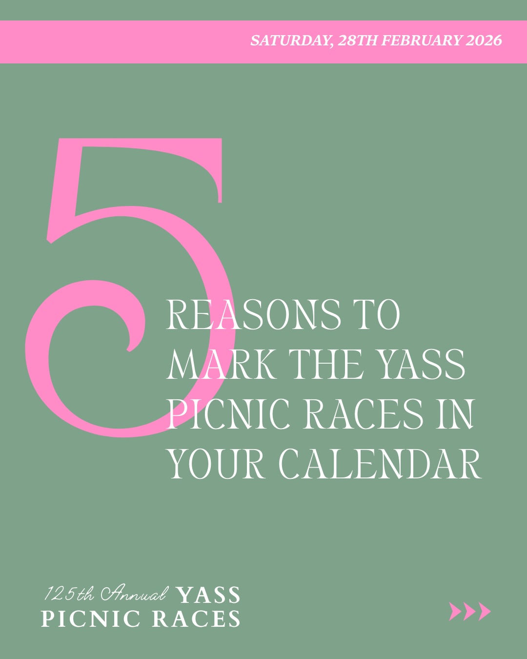 Mark the calendar, message the group chat and start thinking about what you might wear. The 125th Yass Picnic Races are coming up fast.
We have pulled together five good reasons to lock it in. Fresh country air, racing right in front of you, long lunches that roll into the afternoon, plenty of laughs and an easy set up with tickets, marquee options and free buses running from Yass to Marchmont.
Save this post, share it with your race day crew and make a plan now so that when February rolls around, all you need to do is turn up and enjoy the day.
#YassPicnicRaces #125YearsOfRacing #ADayAtTheRaces #YassValley #CountryRacing #PicnicRaces