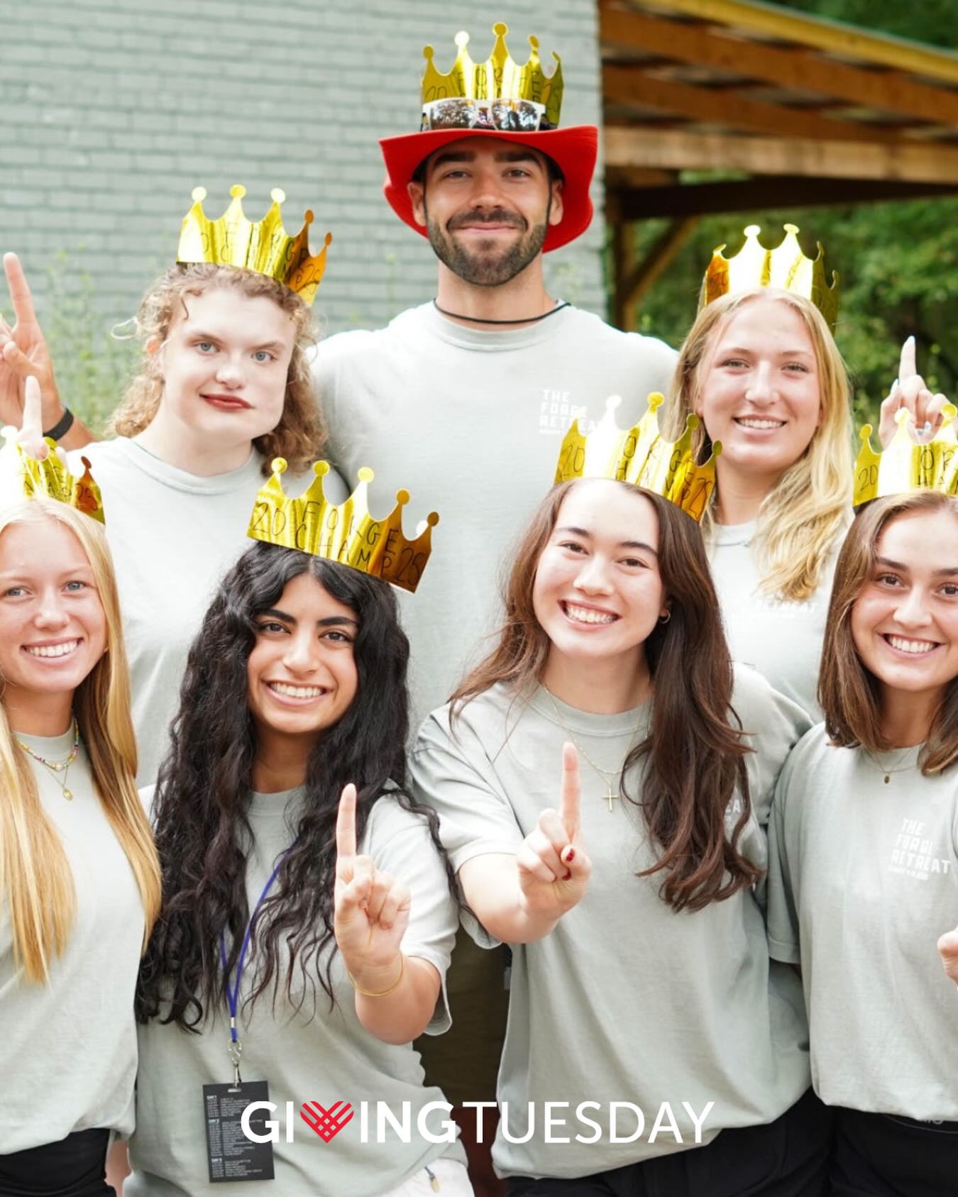 December 2nd is #GivingTuesday!
This year, we’re raising money that will help keep the cost down for incoming freshman wanting to attend our retreat! Will you join us?!
To give visit https://ajesjgkq.donorsupport.co/-/XFBXXBTT or click the link in our bio!