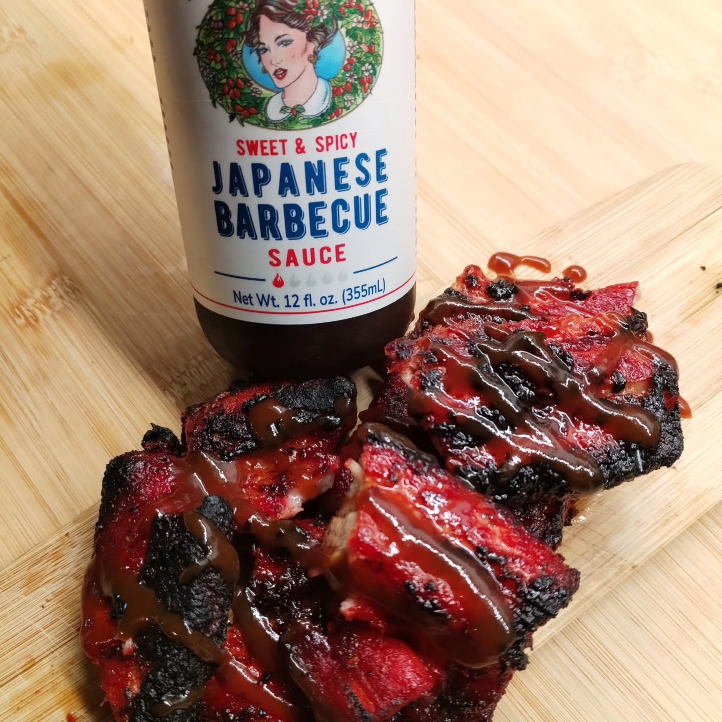 🔥 Just made these STUPIDLY good Chinese-style pork belly slices on the Kamado!
Got the grill screaming at ~275°F, threw on the belly, flipped here and there until they hit 150°F internal… pulled them off with that perfect red shine and sexy char 🤤
Sliced thin, drizzled with @melindasfoods Japanese BBQ sauce and honestly lost my mind a little.
Crispy edges, sticky-sweet, melt-in-your-mouth center. 10/10 will inhale again.
#PorkBelly #KamadoJoe #LowAndSlow #BBQPorn #ChineseBBQ #MelindasSauce #GrillMarks #Foodgasm #MeatSweats #BBQLife #PorkBellyAddict