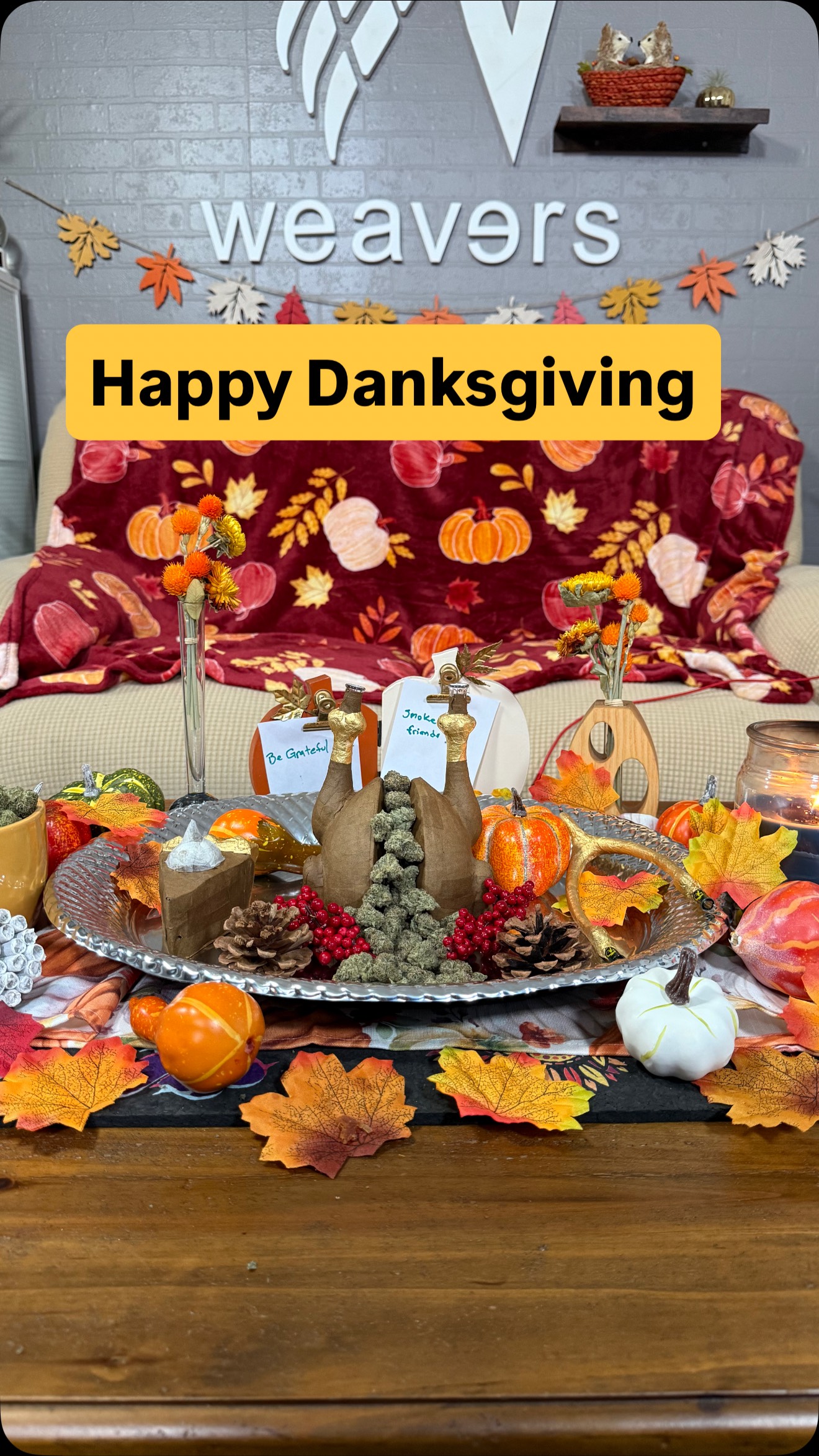 Happy Danksgivingđ¨ Iâm grateful to be a part of the cannabis community. I hope everyone has a wonderful day!