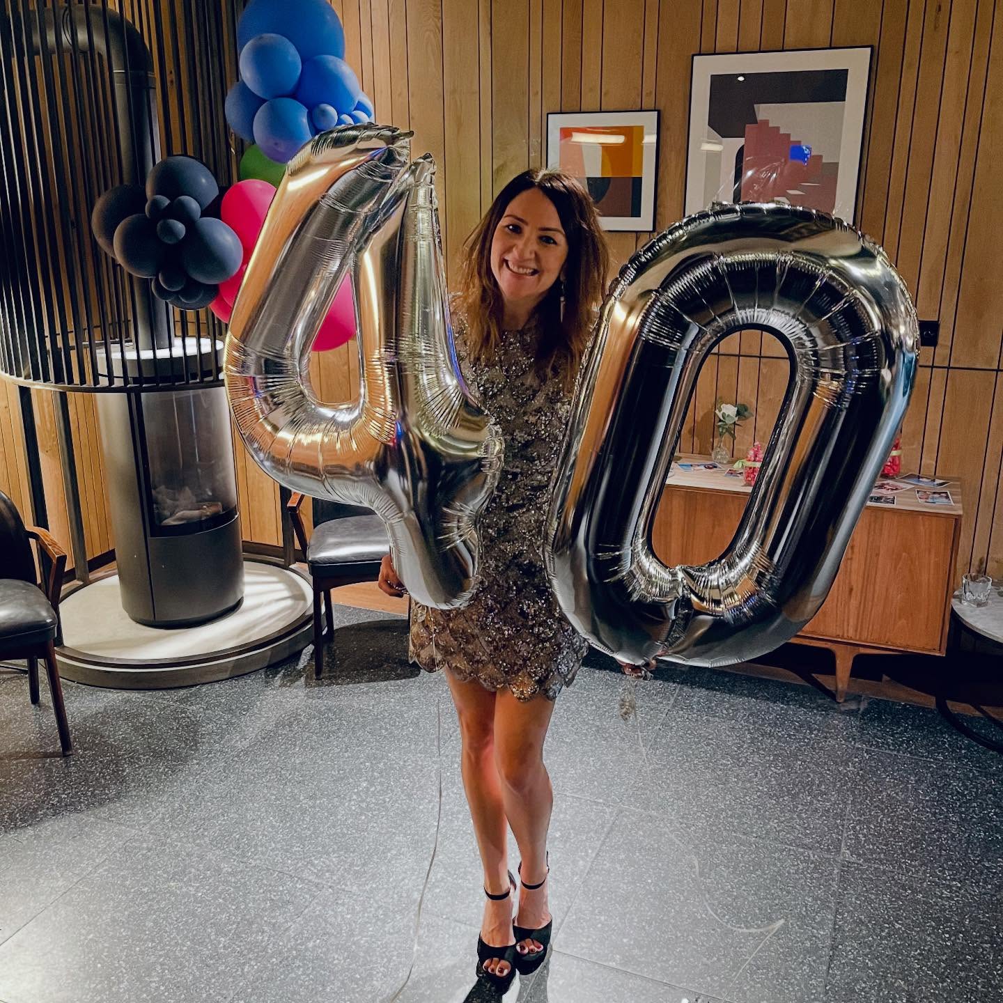 Goodbye 30s, hello 40s!
Grateful for a decade that gave me our boys, our home, many adventures, big lessons - and the strength that came with the tough bits too.
But tonight was all about my people - my all that matters. The ones who show up, lift me up and love me through every version of me.
To my incredible hubby, our boys, my family, my besties and those we’re missing - thank you. My heart is full.
Here’s to the next chapter. Cheers to 40 years!
#silvervibes #whatanight #partytime #feelingloved