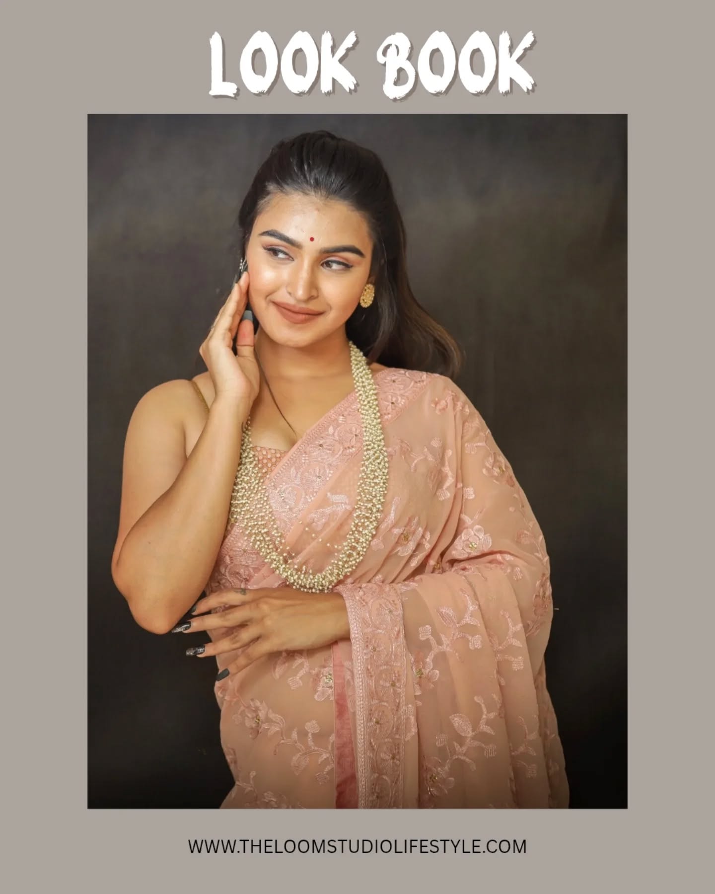 The glow-up you need this wedding season ✨ A luminous drape styled with a statement potli bag for that extra sparkle🌟 Soft tones, refined textures, and a potli that adds the right hint of celebration. A minimal look with maximum elegance 💞
Shop this look now on our website
👉www.theloomstudiolifestyle.com
#minimalistfashion #weddingseason #lookbook