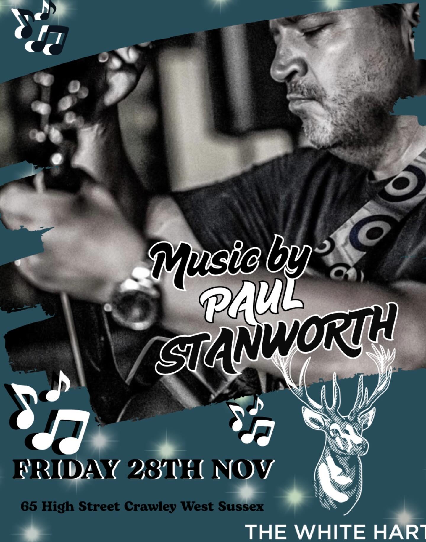 This Friday live music with Paul stanworth #crawley #crawleybusiness #westsussex #livemusic #paulstanworthlive #paulstanworth #publife