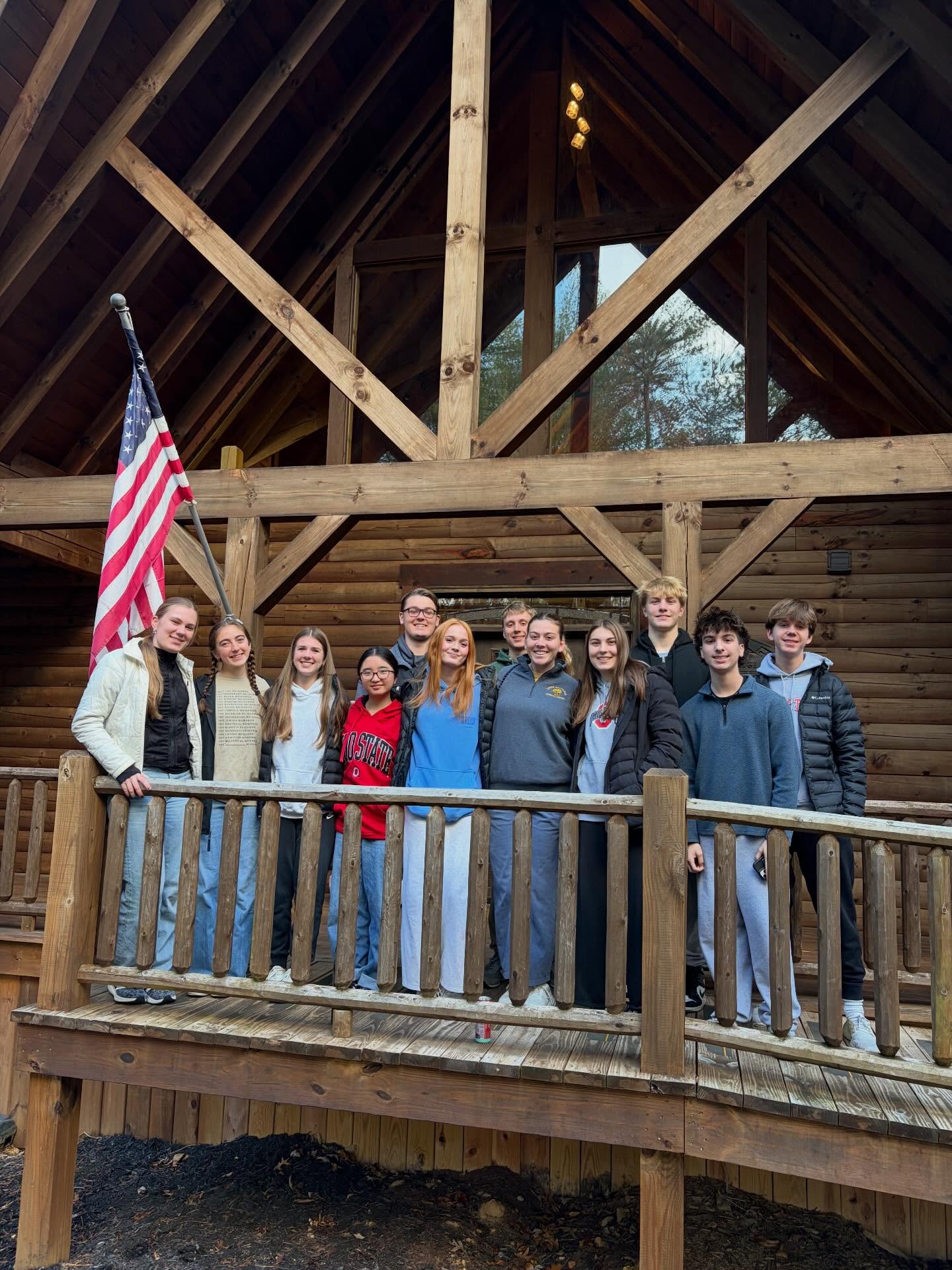 God is hard at work!
This Friday through Sunday 12 juniors and seniors took a deeper look at their faith. Keep praying for them as God leads them to make their faith their own in a process we call confirmation.
Hsm looked a little different tonight, we got to play our usual games and eat together but our main focus was shifted to worship and testimony’s. Tonight we got to hear from James Gant! What is your story and how has God worked in and around you?