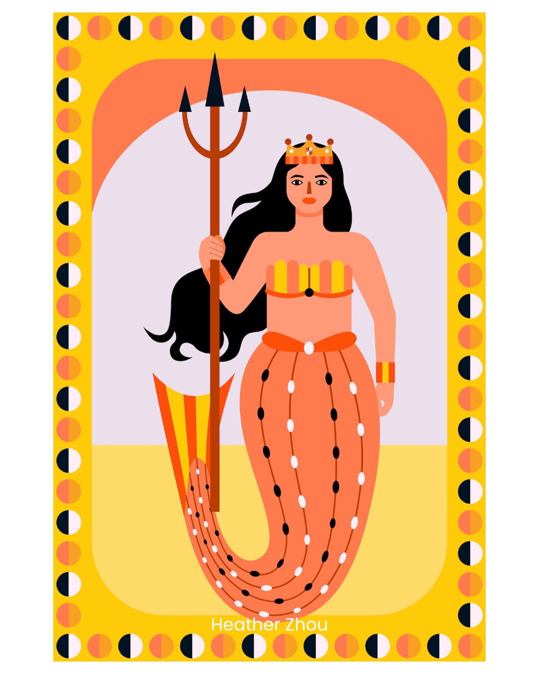 A new color, a new layout.
.
.
#illustrator #artist #mermaid #mermay #mermaidillustration #mermaidart #fairytale #freshcolors #geometricdesign #geometricart #graphicartist #characterdesign #textiledesign #graphicart #creativeart #creativedesign #IllustratorMagazine #madeinaffinity