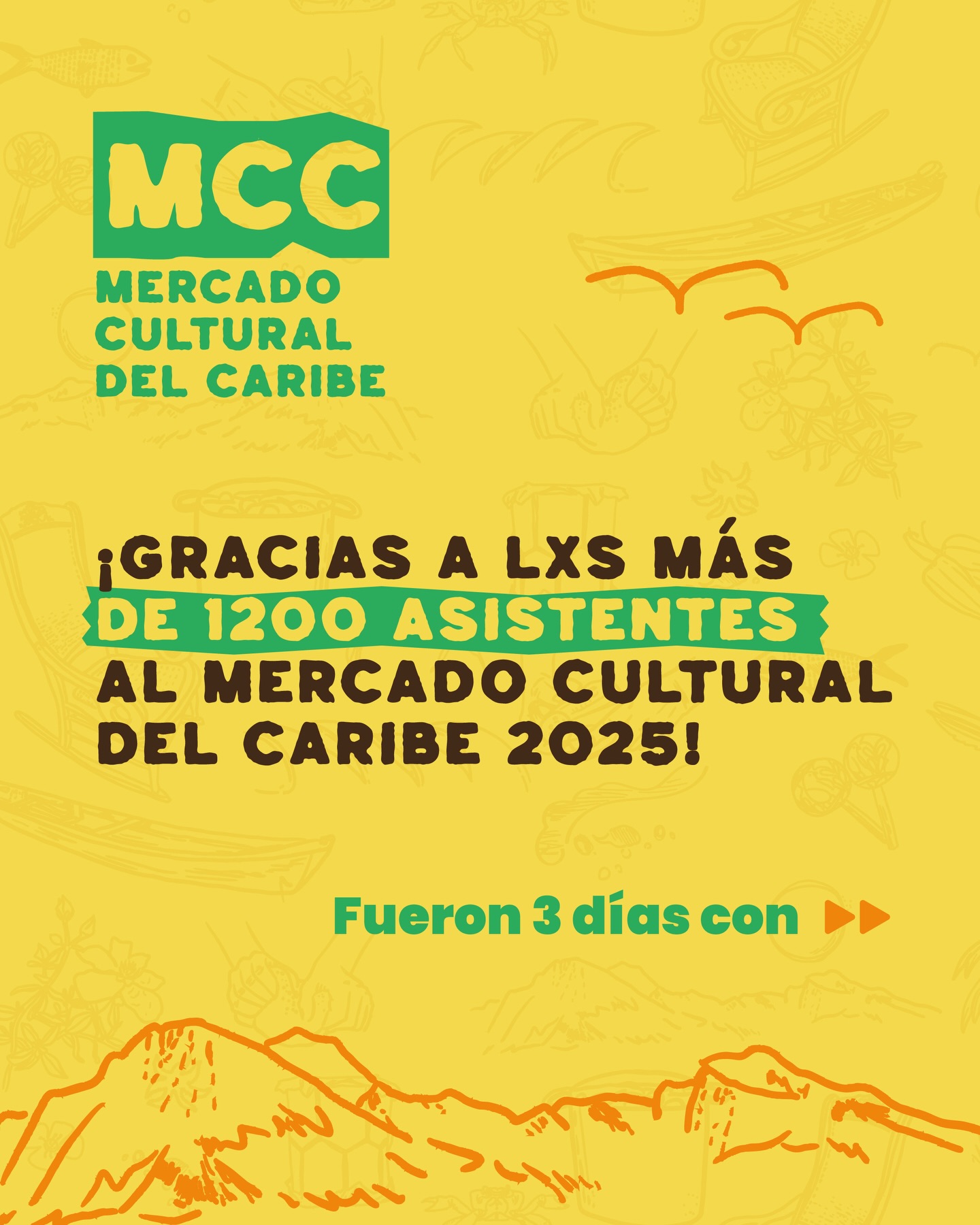 ✨Gracias a todas las personas que hicieron parte del Mercado Cultural del Caribe 2025.🙌🏿
Su presencia, sus voces y sus saberes nos permitieron vivir tres días de encuentros transformadores, con más de 1.200 participaciones en programación artística, académica y comunitaria.
El Caribe sigue latiendo porque lo construimos juntxs.
#LoHacemosEnCombo