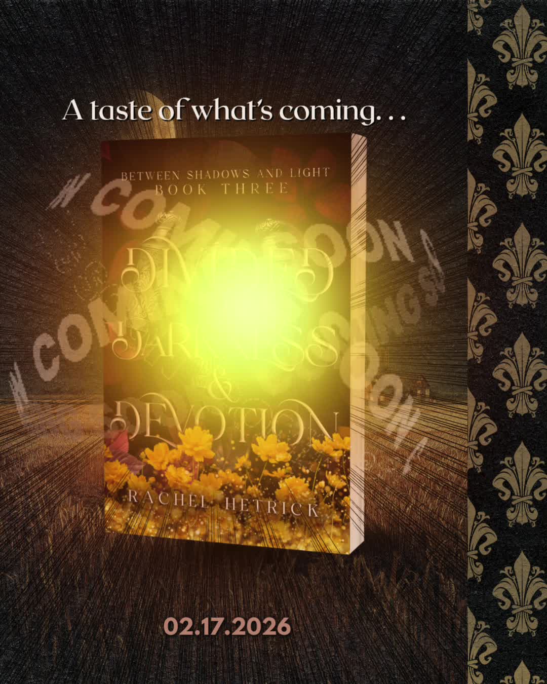 A taste of what's coming 👀
Book 3 of Between Shadows & Light is coming—and nothing will escape the reckoning. ✨🖤