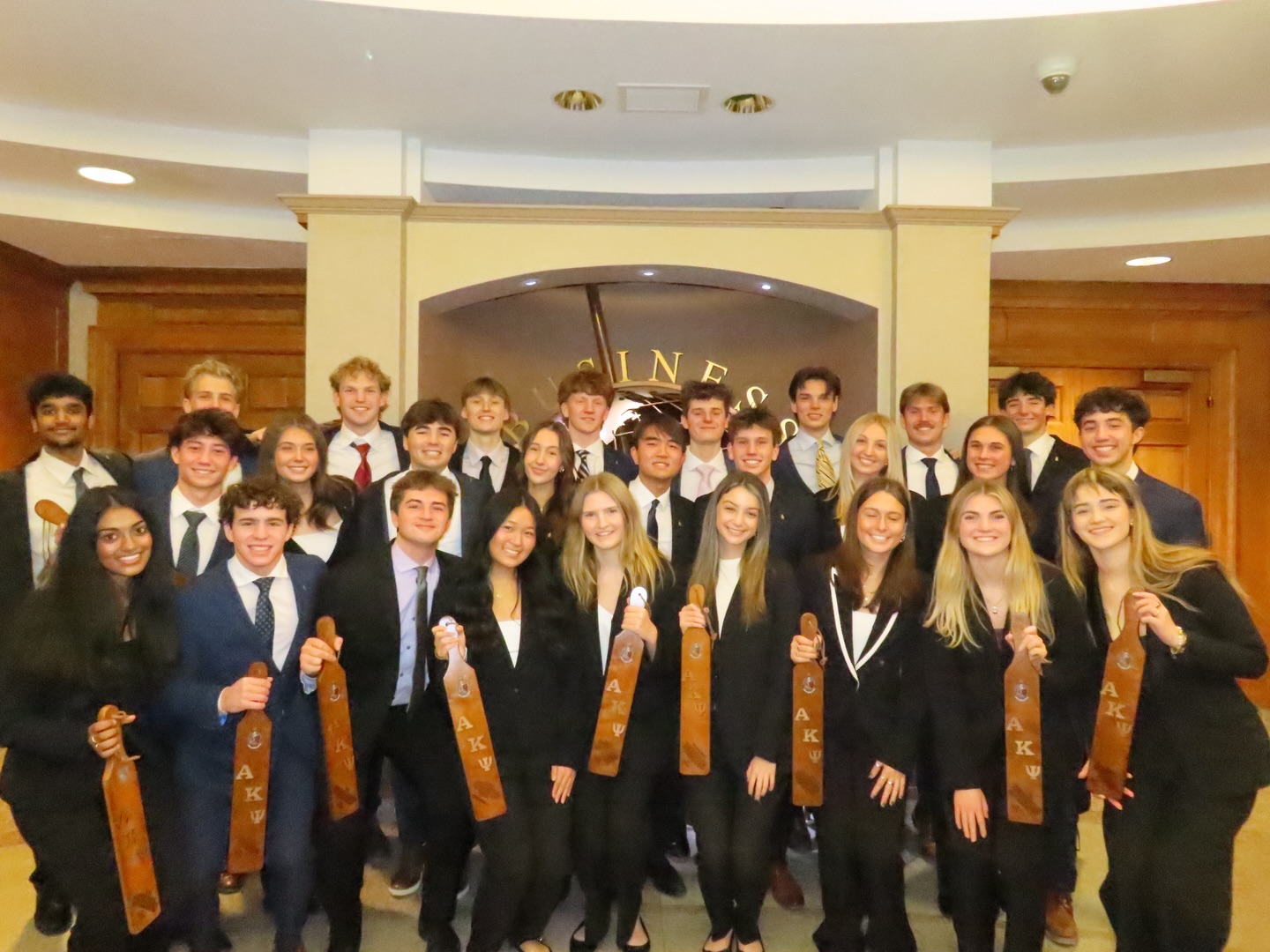 Huge congrats to our Fall ’25 pledge class on getting initiated this past weekend! We’re so proud of all the hard work you’ve put in and can’t wait to see everything you accomplish. 🎉
Shoutout to our Vice President of Membership, Jennifer Roman, and our Assistant Pledge Trainer, Dom Maloberti, for all the hard work you put in this semester! 👏💙