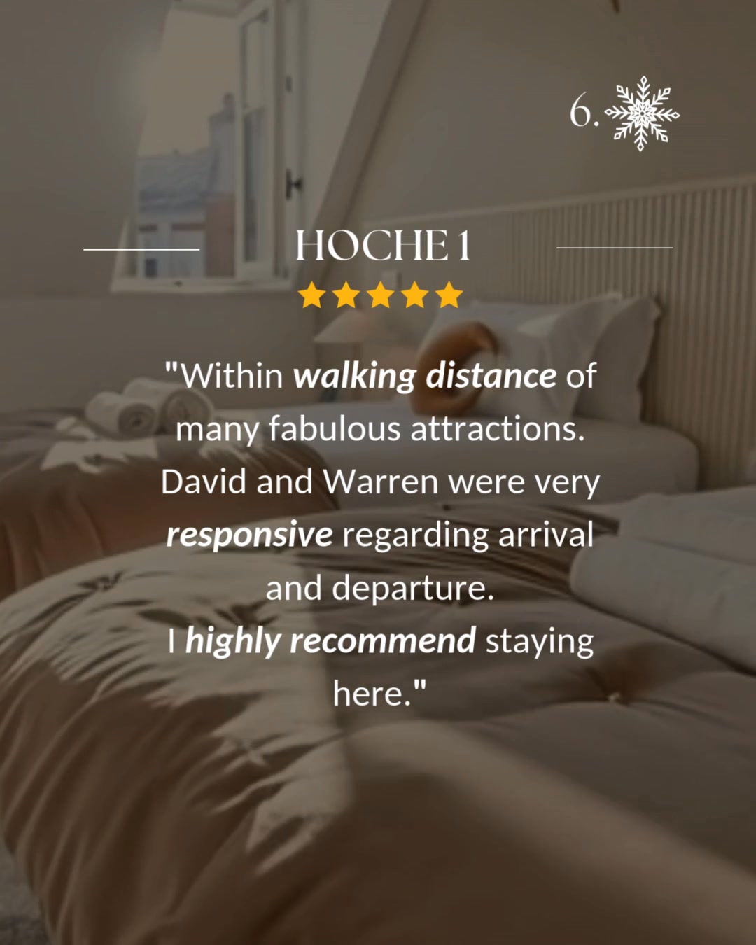 ✨🏠 This modern and elegant apartment is ideally located just an 8-minute walk from the Champs-Élysées, a 15-minute metro ride from the Louvre Museum and 20 minutes from the Eiffel Tower. With a surface area of 104 m², it offers optimal comfort with 2 double beds and 2 single beds, each carefully arranged to guarantee an excellent quality of sleep. The heating ensures pleasant comfort all year round. Perfect for a Parisian getaway, this apartment combines both convenience and style.
🏠 Apartment located on the 6th floor, accessible by elevator to the 5th floor, with an area of 104 m².
❄️ It is equipped with a heater.
🛋️ Bright and modern living room
📺 TV & Wi-Fi
🍳 A large equipped kitchen
🍽️ Dining room
🛏️ 3 bedrooms including two comfortable doubles and 2 single beds
🚿 A bathroom and a shower room, one of which has a toilet
🚻 A toilet
__________________________
✨🏠 Cet appartement moderne et élégant est idéalement situé à seulement 8 minutes à pied des Champs-Élysées, à 15 minutes en métro du Musée du Louvre et à 20 minutes de la Tour Eiffel. D'une superficie de 104 m², il offre un confort optimal avec 2 lits doubles et 2 lits simples, chacun soigneusement disposés pour garantir une excellente qualité de sommeil. Le chauffage assure un confort agréable toute l'année. Parfait pour une escapade parisienne, cet appartement allie à la fois praticité et style.
🏠 Appartement situé au 6ème étage, accessible par ascenseur jusqu'au 5ème étage, d'une superficie de 104 m².
❄️ Il est équipé de Chauffage.
🛋️ Séjour lumineux et moderne
📺 TV & Wi-Fi
🍳 Une grande cuisine équipée
🍽️ Salle à manger
🛏️ 3 chambres dont deux doubles confortables et 2 lits simples
🚿 Une salle de bain et une salle de douche dont une avec WC
🚻 Un WC