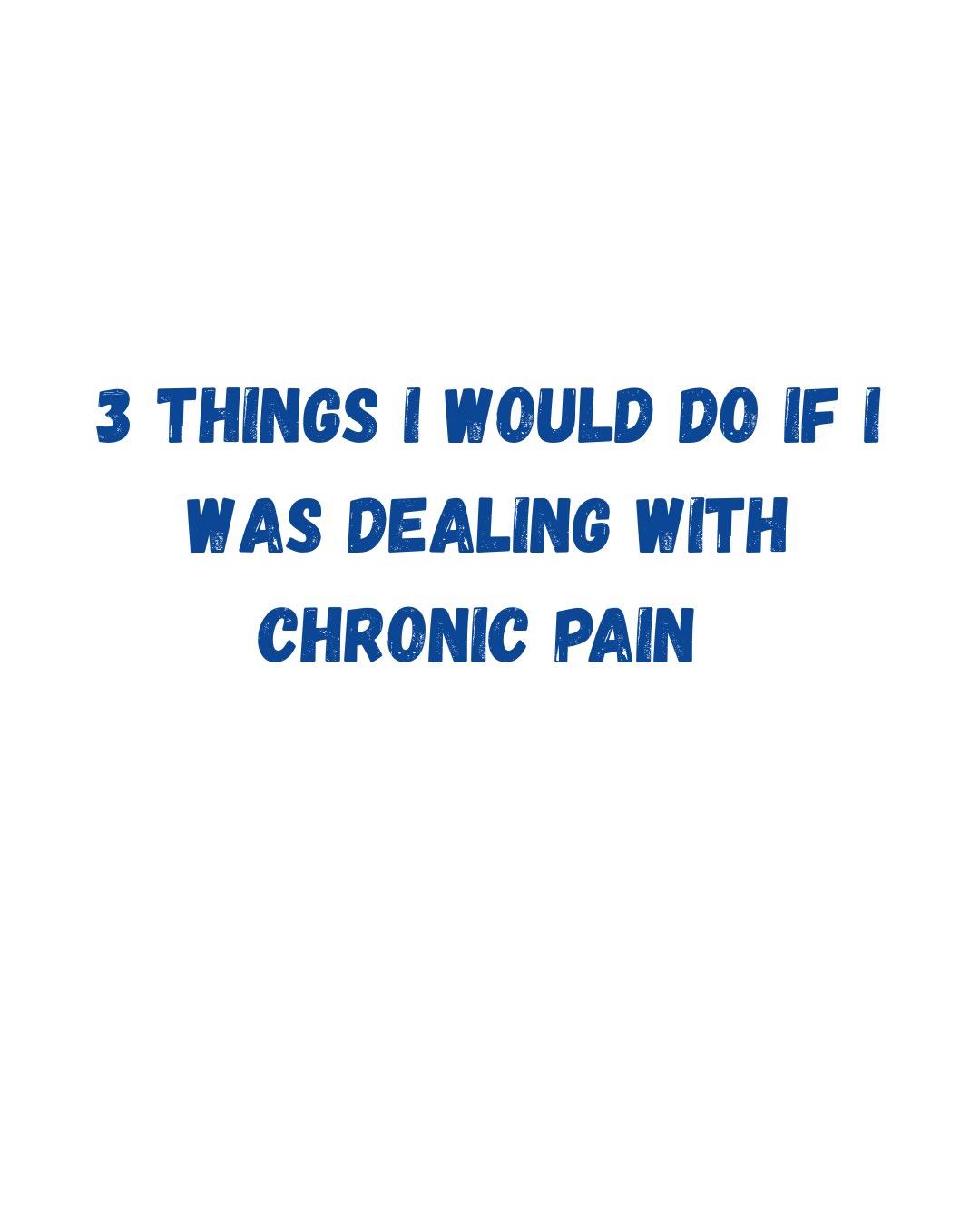 đ„What I would do if I was dealing with chronic pain
1) Donât rush to see a specialist.
People often think going to an Ortho is the first and only option they have. This couldnât be further from the truth. You can see a rehab specialist directly without wasting time with the middle man.
2) I would seek out a rehab specialist who does one-on-one sessions
Find someone who will get to the ROOT CAUSE of your issue and not just chase the pain. Avoid Red flags such as a chiro who only does adjustments and takes x-rays on the first visit.
3) Do not cease all activity
This is the worst thing you can do for your health. Unless you have a severe acute injury or you have worsening neurological symptoms (weakness, numbness,etc.) you should stay moving as much as possible.
âŒïžIf you are looking for that person who can help your chronic pain. Give us a follow and DM us âFixâ to schedule a free visit!
#portstlucie #rehab #rehabchiro #chronicpain #lowbackpain #chiropractic