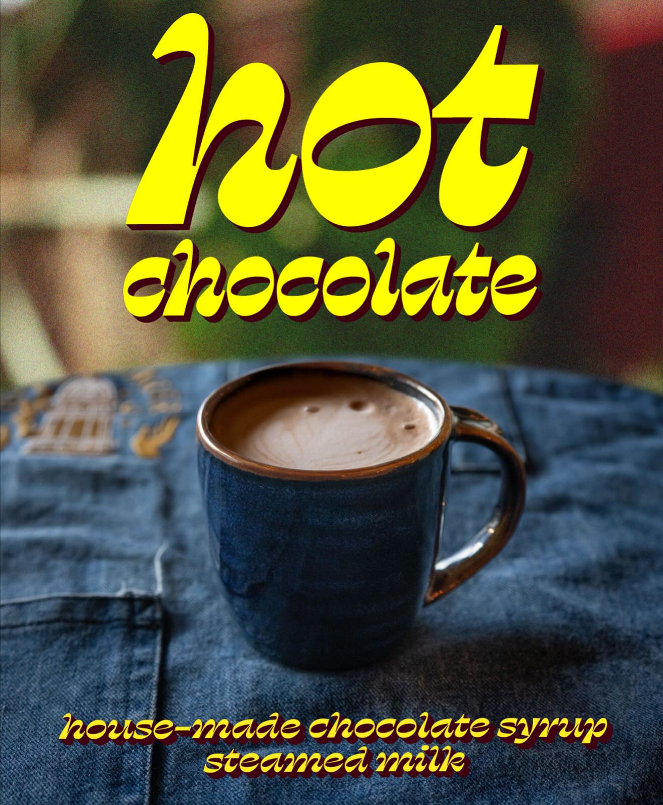 Nothing better than a hot chocolate on a cold, wet, blustery day like today... and in our humble opinion, our hot chocolate is pretty damn good.
We use in house made chocolate syrup, steamed milk and a dash of nutmeg. Come down to the oceanfront and warm yourself up with one ☕️