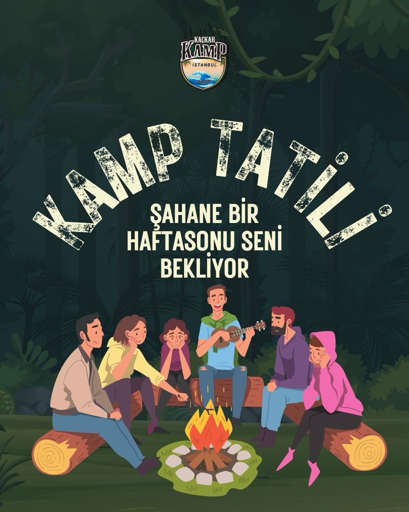 Şehrin gürültüsünden uzak, doğanın tam kalbinde bir mola 🌿
Kaçkar Kamp’ta kamp tatilinin en keyifli hâli seni bekliyor.
📍Şile | #kaçkarkamp #kamptatili