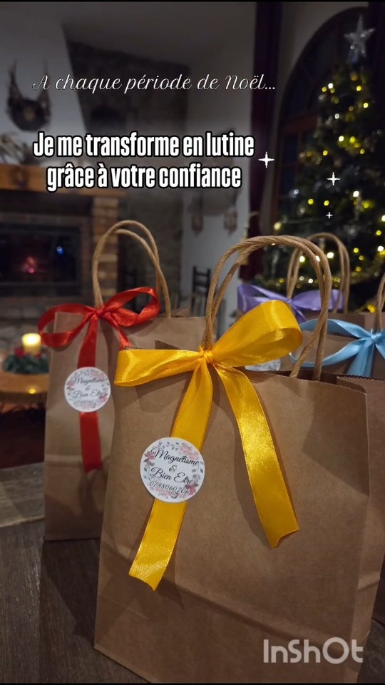 𝑨 𝒒𝒖𝒆𝒍𝒒𝒖𝒆𝒔 𝒋𝒐𝒖𝒓𝒔 𝒅𝒖 25 𝑫𝒆𝒄𝒆𝒎𝒃𝒓𝒆...
Je me transforme en petite lutine pour mon plus grand bonheur et grâce à votre confiance sans faille qui me touche en plein ❤️ !
Cartes cadeaux, créations artisanales...
Je me fais une joie de personnaliser chaque présent et de vous les remettre en main propre sur Menton ou ses alentours !
ℹ️ Envoie possible des cartes cadeaux par voie postale sans coût supplémentaire 😉
__________
Magnétisme & Bien Etre ✍️
📍24Bis Av. Cochrane Menton
Immeuble Saint Georges Entrée B - RDC
📲 07.88.06.02.06