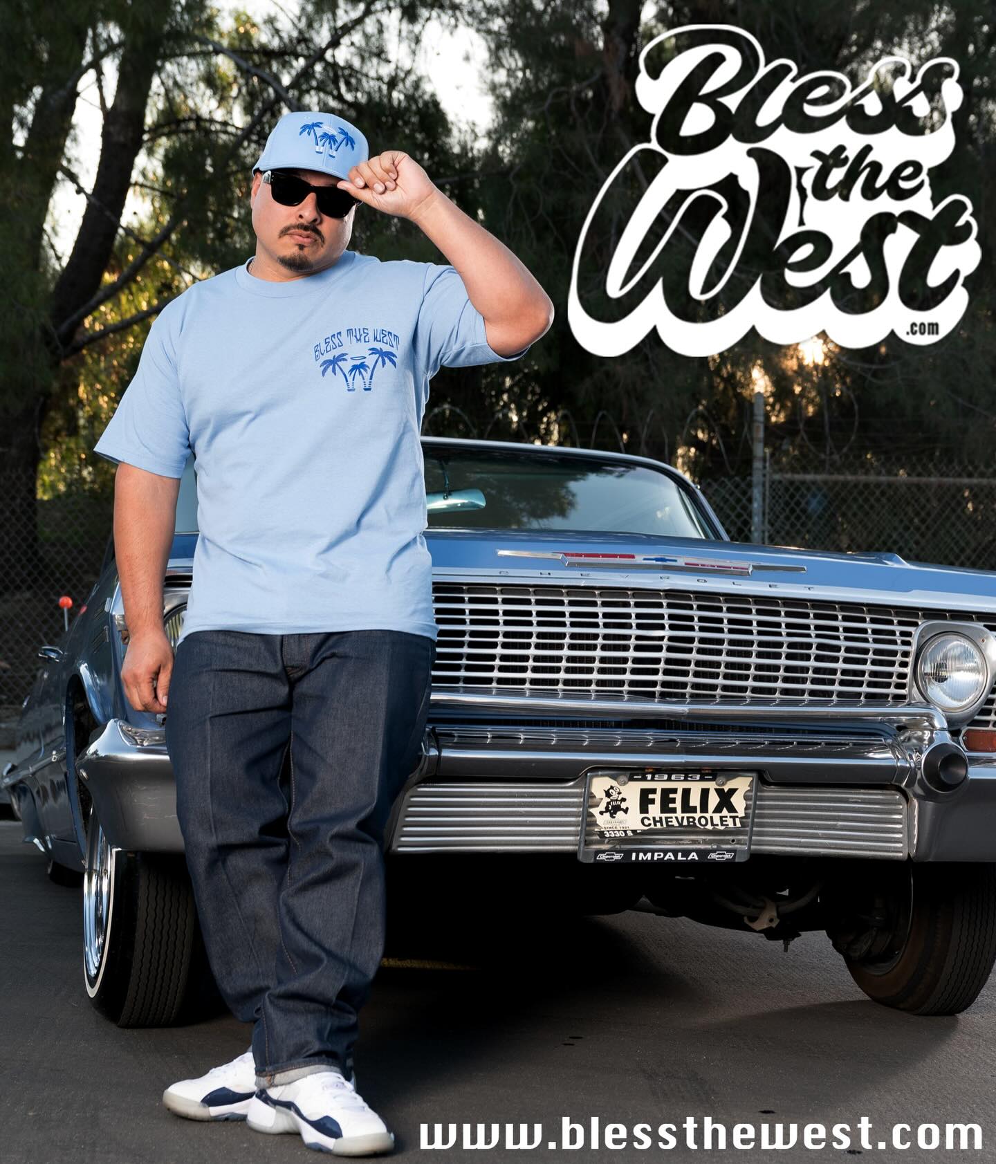 Bless the West Clothing.
From the land of OG’s & Palm trees 🌴 🌴🌴
Comes the next BIG Brand to hit these streets!
#blessthewest #streetwear #westcoastbestcoast #westcoast
#lowrider #califonia #palmtrees #godfirst #wethechurch