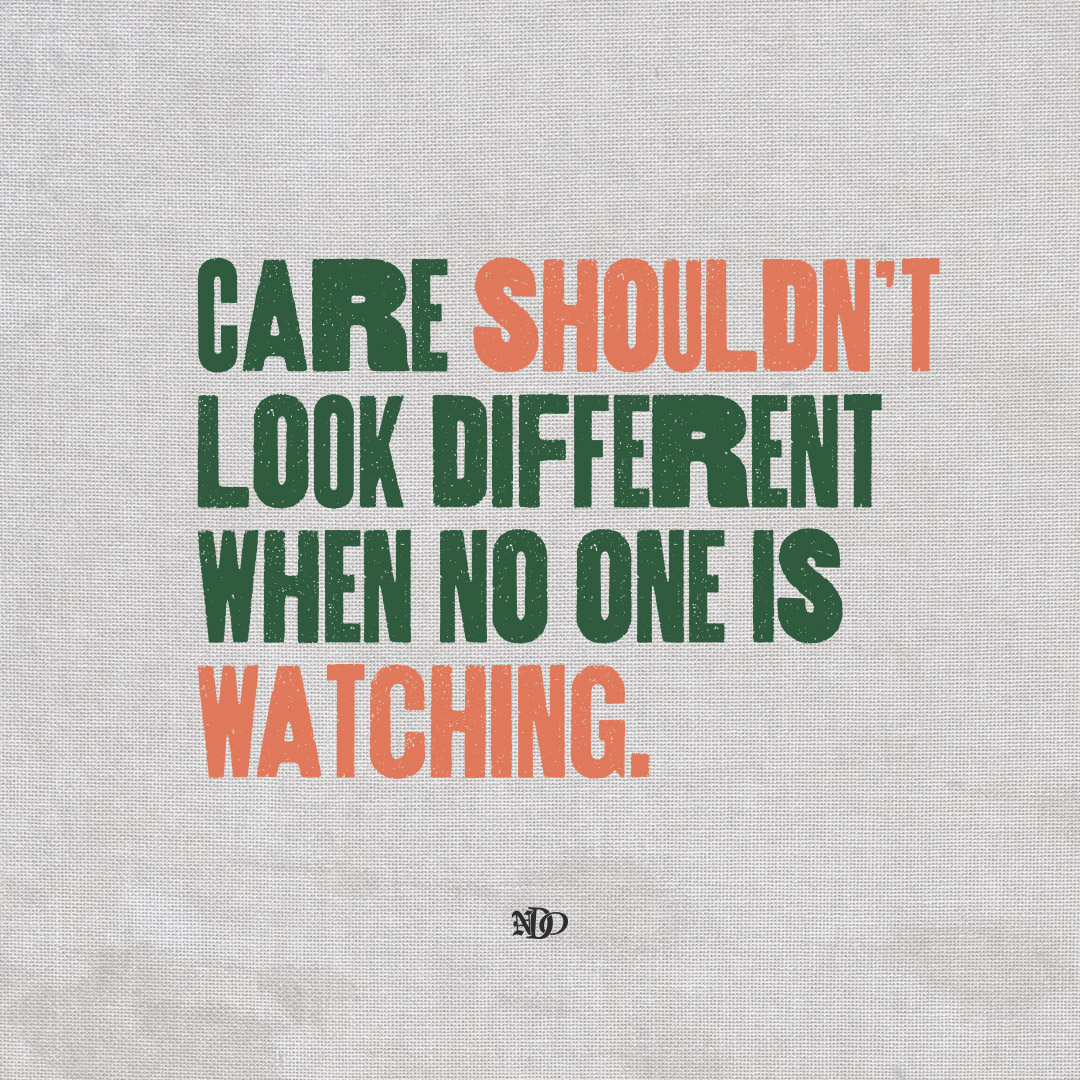 Care isn’t for the camera.
It’s the same before, during, and after.
That consistency is what builds trust.
Comment NDO and I’ll send the newsletter link.