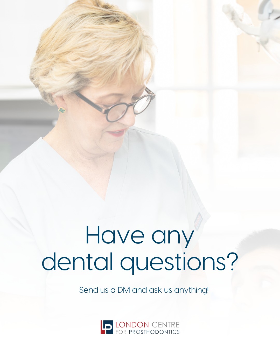 💬 Got questions? We’ve got answers!
Drop your dental questions below, no question is too small.
We’re here to help you smile with confidence! 😁
Get in touch with our team to book your appointment - we look forward to seeing you soon!
The London Centre For Prosthodontics
29 Weymouth Street
London, W1G 7DB
020 7637 4518
info@londonprosthodontics.com
Monday - Friday: 7:30am - 4:30pm
#MaryleboneDentist #LondonSmiles #HealthyTeethMarylebone #DentalCareLondon #SmileMakeover
#MaryleboneOralHealth #LondonDentalExperts #CosmeticDentistry #TeethWhiteningMarylebone
#EmergencyDentistLondon #MaryleboneOrthodontics #LondonDentalClinic #DentalCheckup
#MaryleboneDentalCare #SmileTransformation
#LondonOralCare #MaryleboneDentalHealth #FamilyDentistLondon #TeethCleaningMarylebone
#CosmeticDentistLondon #MaryleboneTeeth #LondonDentalHygiene #MaryleboneOrthodontist #OralWellnessLondon
#PreventiveDentistry #MaryleboneDentalServices #LondonDentalSpecialists #MaryleboneHealthySmiles
#LondonDentistry #AdvancedDentalCare