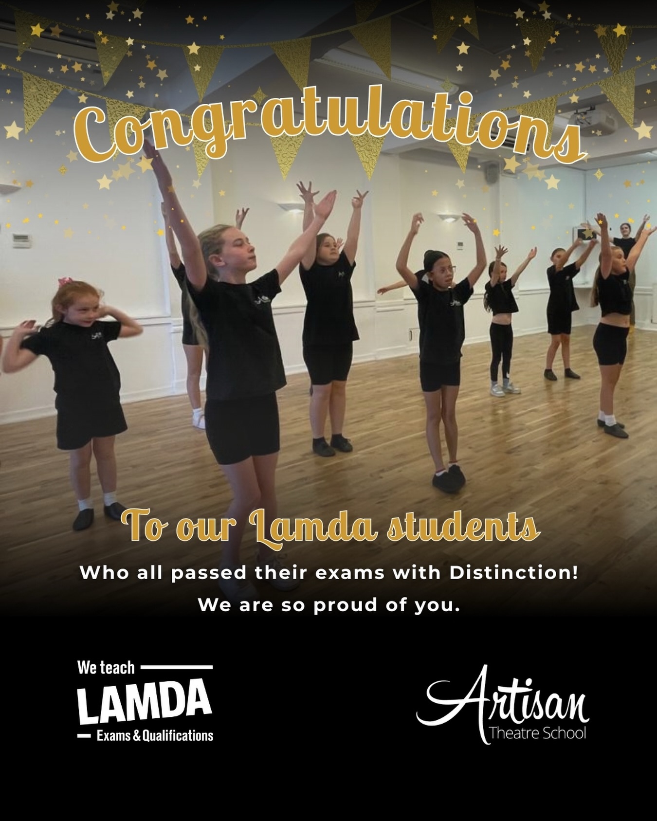 Congratulations to all of our wonderful LAMDA students who achieved Distinction in their exams 🎭✨
We couldn’t be prouder of each and every one of you. Your commitment, focus and hard work have truly paid off, and these results are a reflection not only of your talent, but of the confidence and discipline you’ve developed along the way.
It’s a joy to watch you grow as performers and individuals, and we’re so excited to see where your journeys take you next. Well done - you should be incredibly proud of yourselves!
#theatreschool #lamda #lamdaexams
