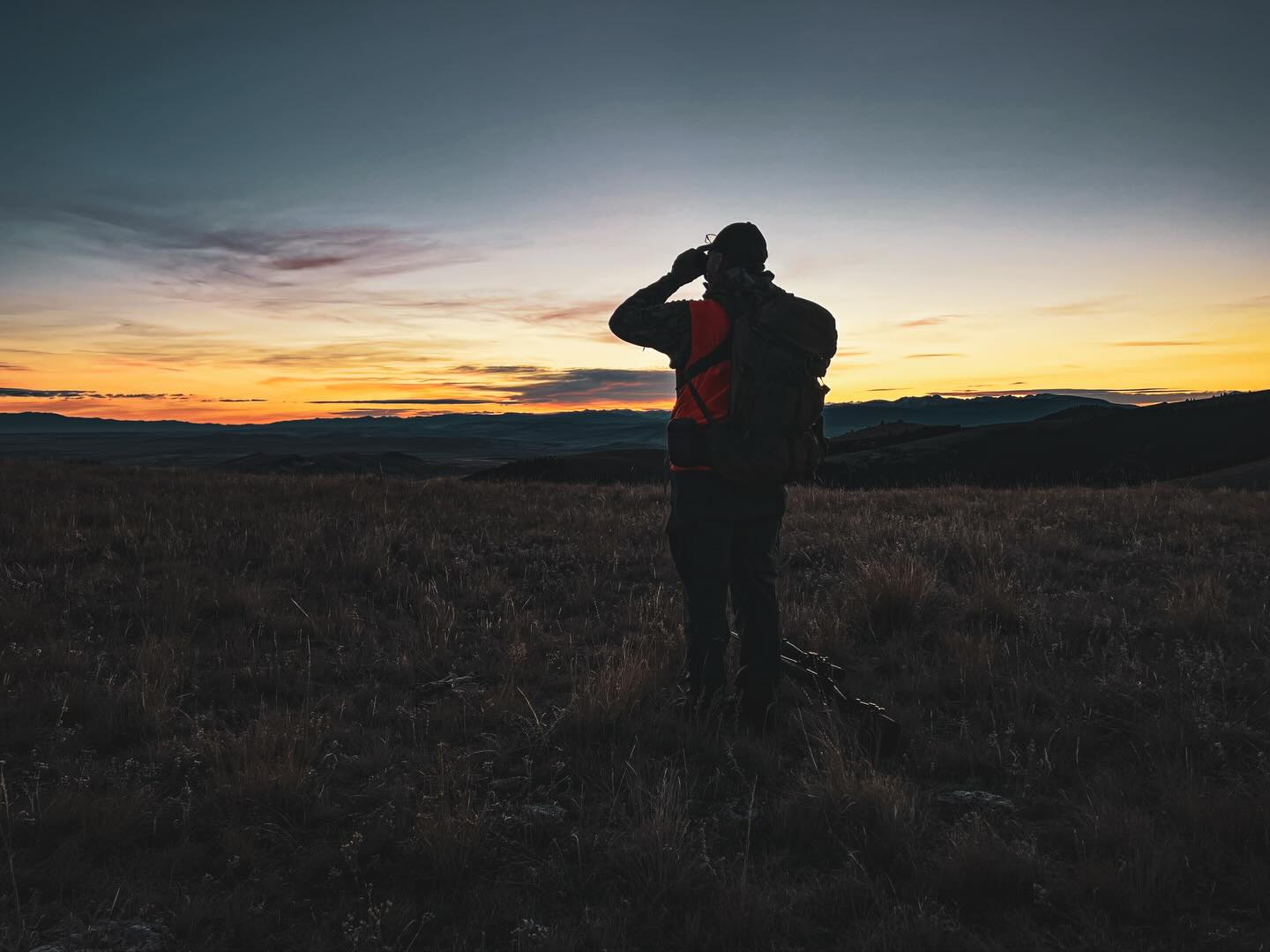 I finally got to go hunting with Matt this morning, for the first time all season. While I don’t necessarily love leaving the house at 5:30am on my day off, there is magic in the mountains. I love the meditative peace of hiking in the dark, watching the sun rise from a mountain top, moving my body and keeping up with Matt… No deer were seen, but to me it was a successful start to the day.