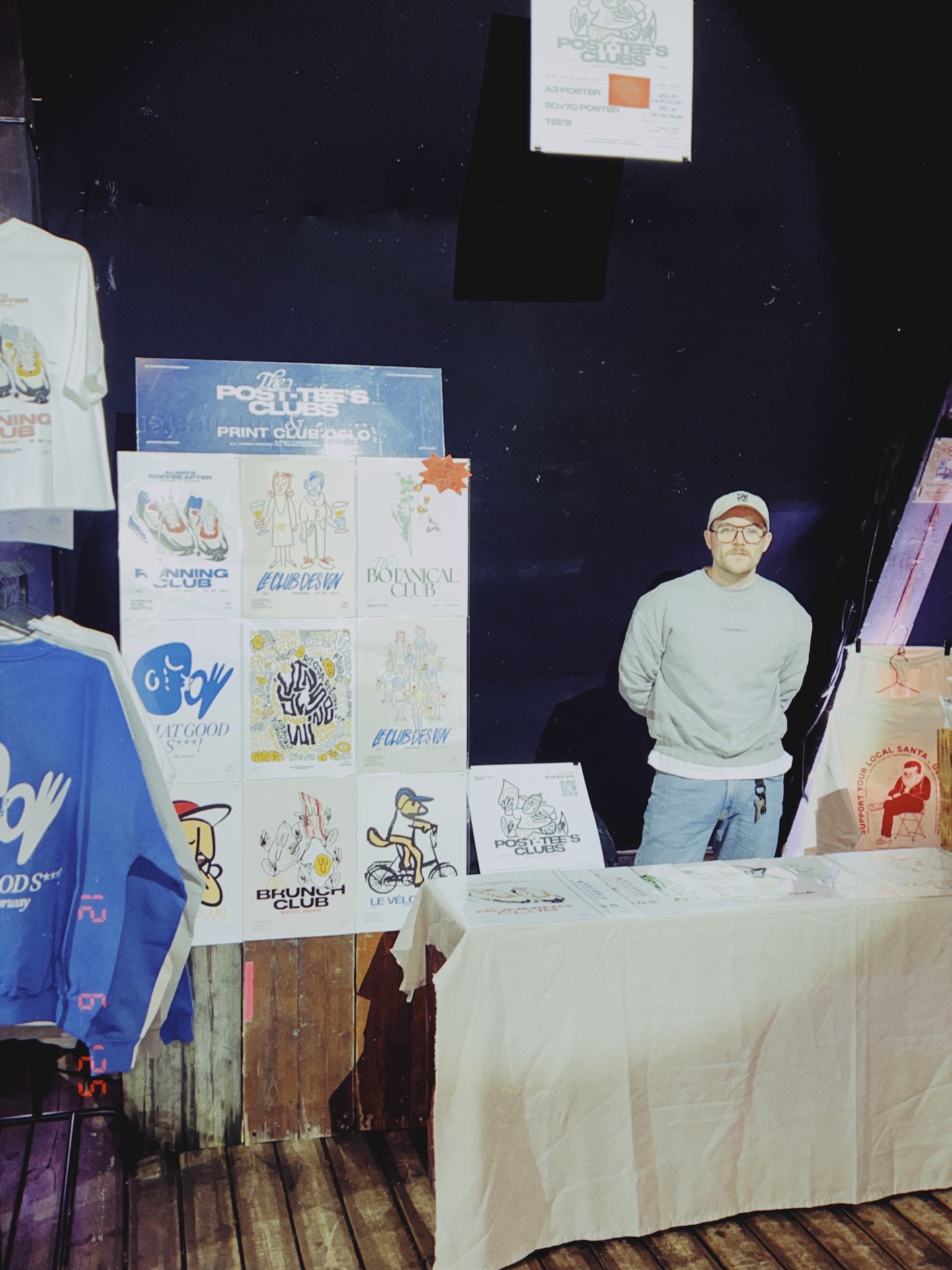 Thanks to everyone who sorted out and arranged @oslossupermarked couldn’t have been better! Amazing getting to meet other creatives and share my concept and ideas with everyone who stopped by! Happy days! See you at the next one! ☝🏼✌🏼
@ptclubs @saltartmusic #market #prints #wearableart