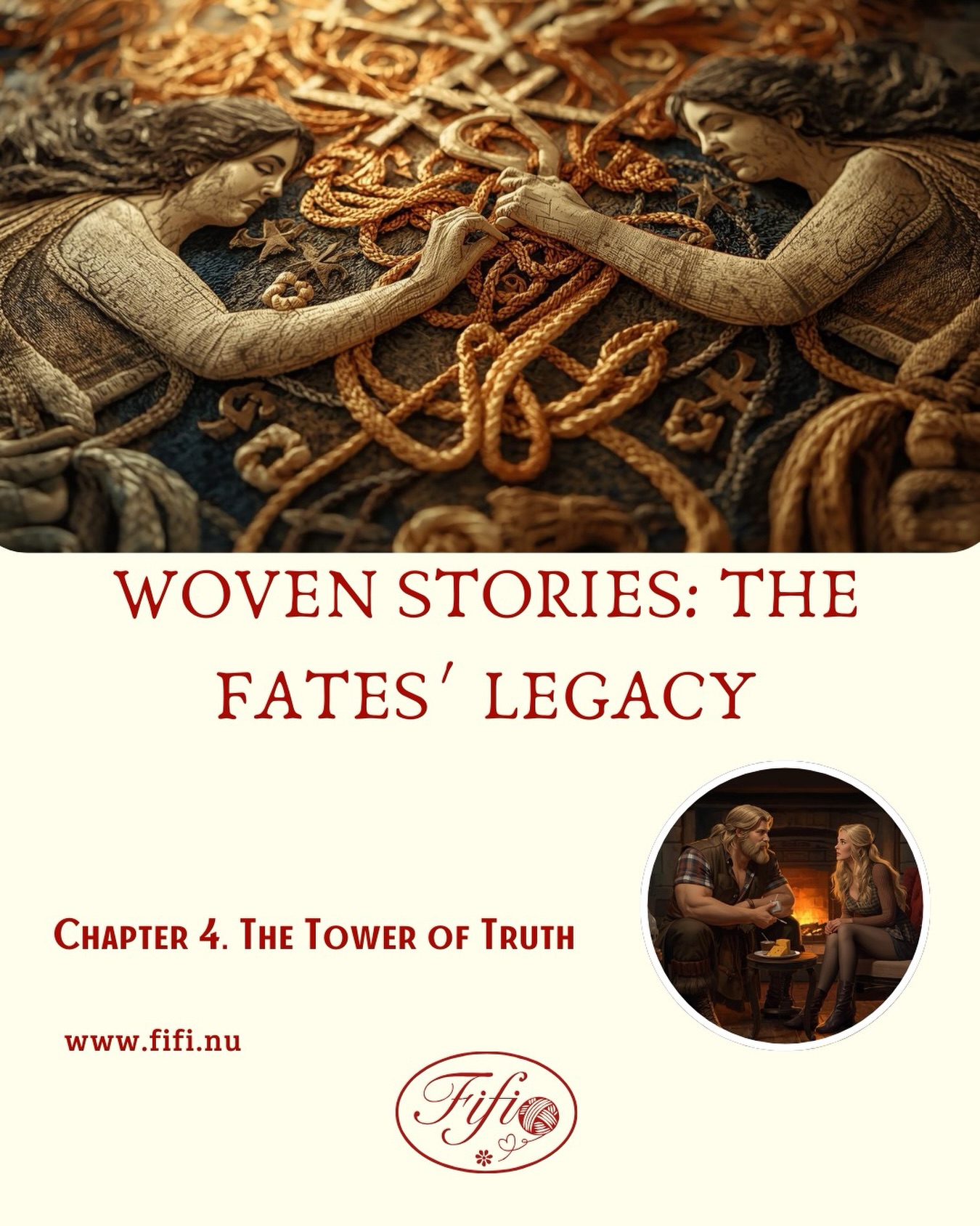 ✨ Chapter 4 is now live 🧵
The Tower of Truth
Some truths are not revealed… they are felt.
Justine steps into a place where words carry weight,
where silence speaks louder than sound,
and fate begins to tighten its threads.
🔗 Read the new chapter at fifi.nu
🪶 Woven Stories: The Fates’ Legacy
#newchapter #wovenstories #TheTowerOfTruth #FantasyStory #Fate StoriesThatBind