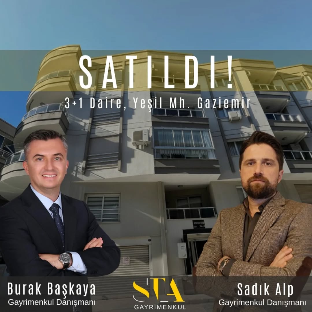 Tebrikler Burak BAŞKAYA!
Tebrikler Sadık ALP!
#Gaziemir Yeşil mahallesindeki 3+1 dairemiz satılmıştır. İlginize teşekkür ederiz. Her türlü gayrimenkul alım satım işleriniz için dm üzerinden bize ulaşabilirsiniz. #gaziemir #i̇zmi̇r #izmirgayrimenkul #STA