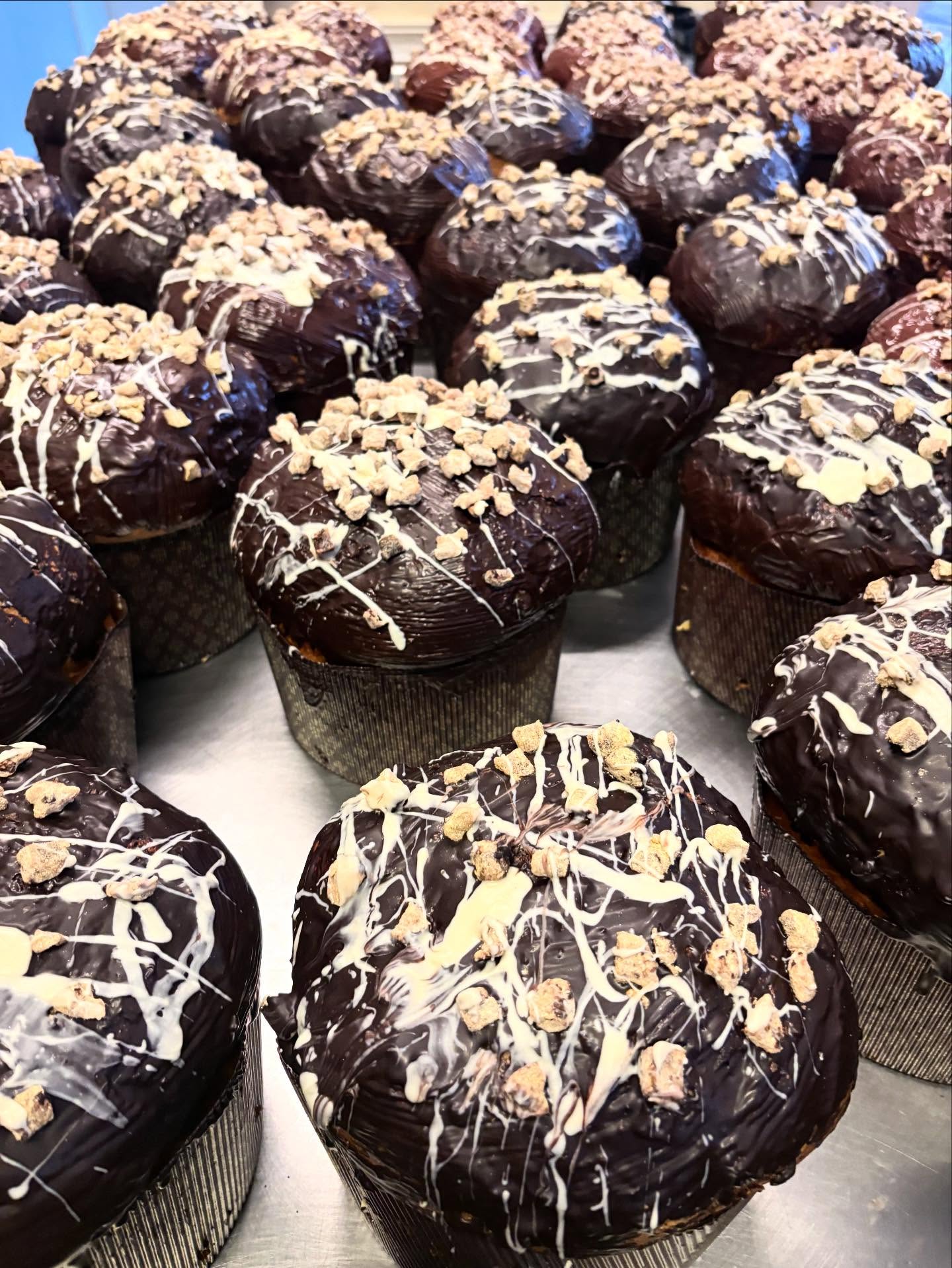 Novità panettone ai fichi e arancia candita con una copertura al cioccolato e fichi super golosa ♥️ da provare assolutamente 🩷