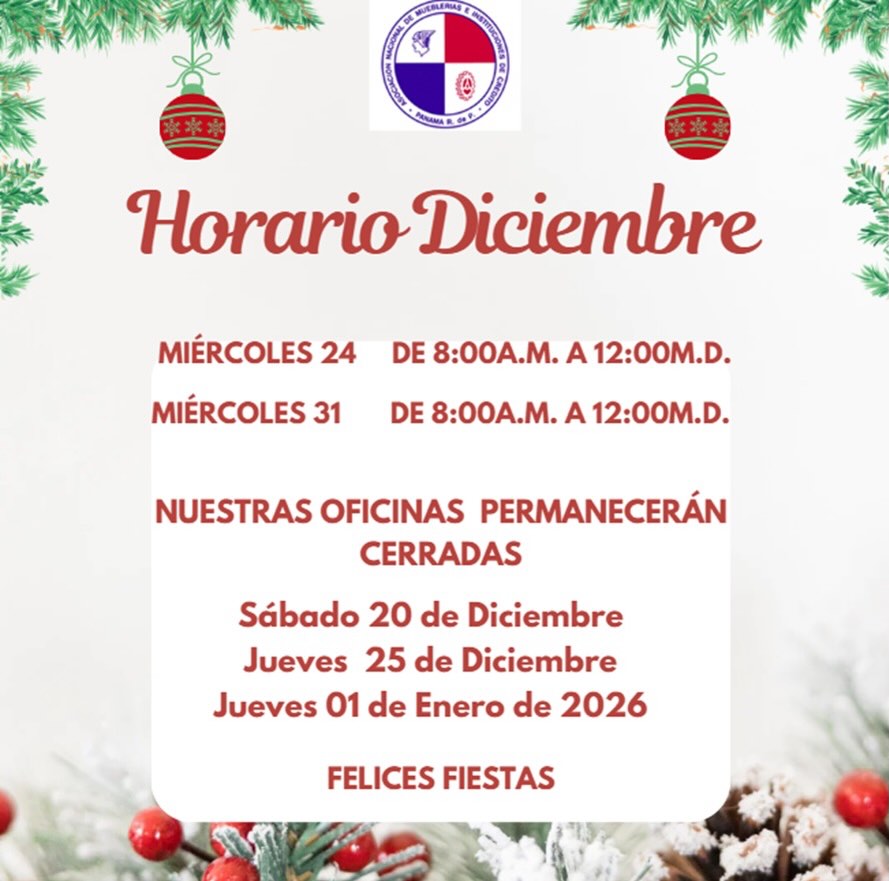 📌 Aviso importante
Les compartimos nuestro horario especial y días de cierre correspondientes al mes de diciembre. Agradecemos su comprensión.
✨ ¡Felices fiestas!
#AvisoImportante #HorarioEspecial #Diciembre FechasFestivas InformaciónOficial FelicesFiestas AtenciónAlUsuario