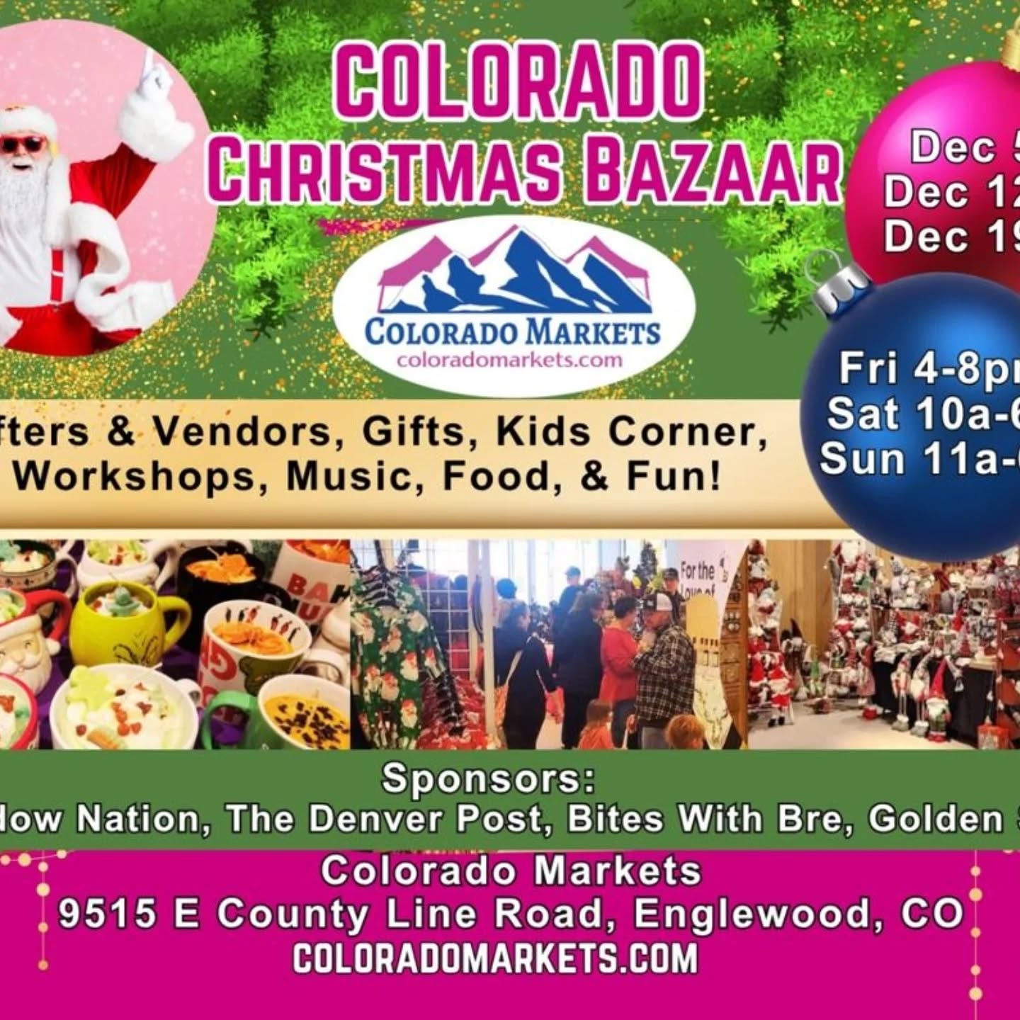 Come see us this weekend! Double the cities double the fun! You won't want to miss this!