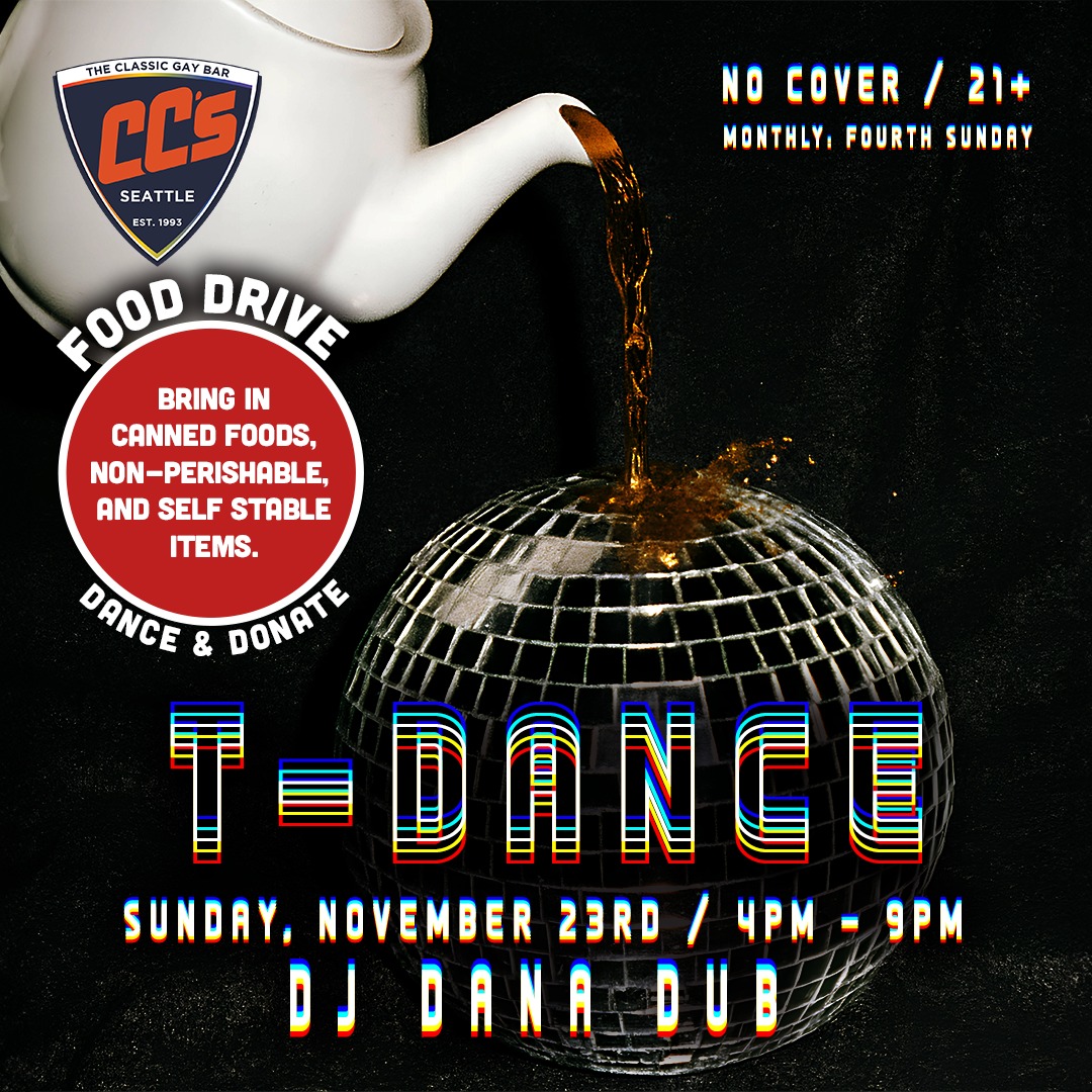 ✨️ TODAY at CC's Seattle ✨️
You bring your smiles, happy vibes, friends, donations ( if you can ) and I'll bring the Disco, Funk, 80s, 90s and more. - NO COVER -
All the food donated will go to Northwest Harvest and other local Food banks.
Let's do this and make it a Super Sunday FunDay, y'all! 🪩🎶🤩❤️