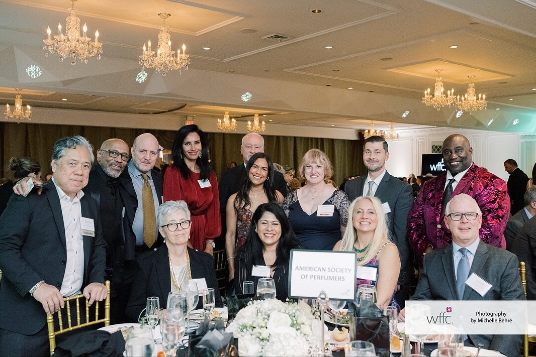 The American Society of Perfumers (ASP) extends our sincere thanks to the Women in Flavor and Fragrance Commerce, Inc. (WFFC) for hosting another outstanding Annual Gala.
The sense of community fostered at the WFFC Gala is both valued and inspiring. As ASP prepares for the upcoming World Perfumery Congress 2026 (WPC), we remain committed to cultivating that same spirit of inclusivity, collaboration, and shared purpose. Our goal is to provide an environment where perfumers and industry partners can engage, exchange knowledge, and strengthen the collective future of our profession.
We look forward to welcoming colleagues from across the global fragrance community at WPC.