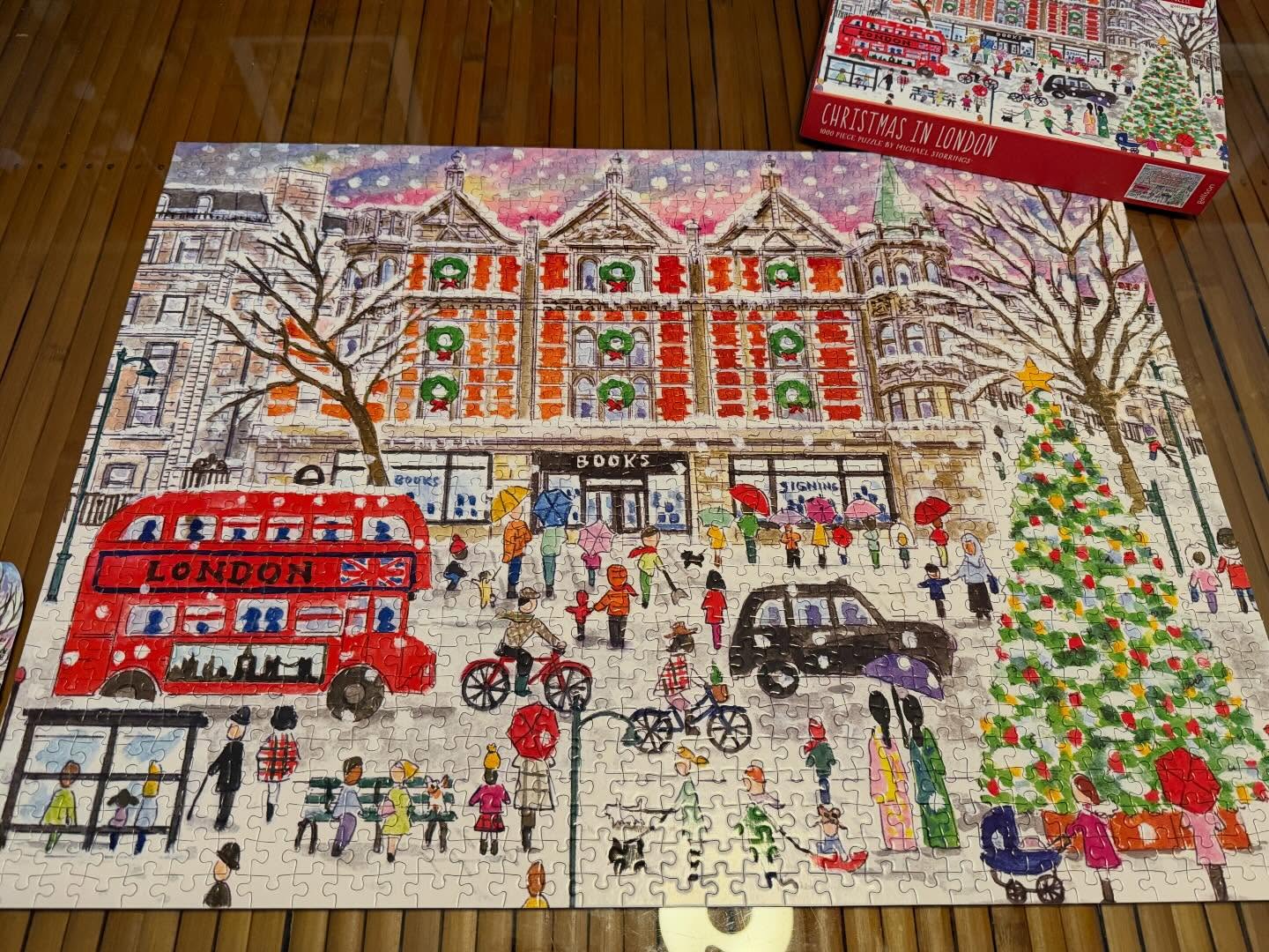 Christmas Puzzle 🧩 Time… here are two that Sage and some of her friends have helped me with 🤗