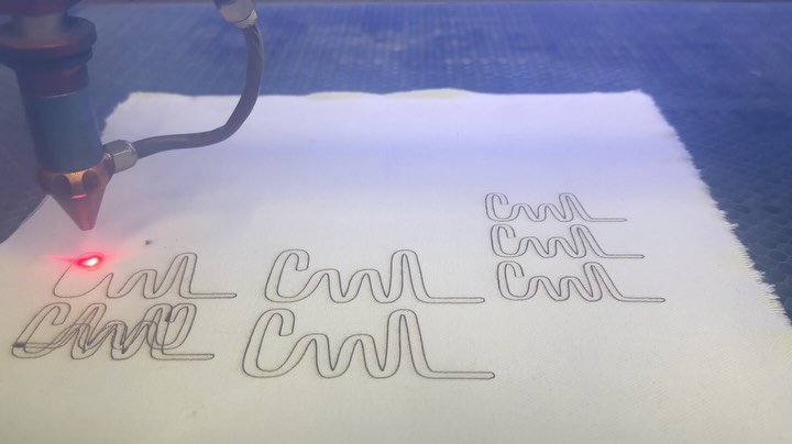 Made some custom aprons with our family last name ( CAAL) signature logo for the holidays one for the wife and myself since we will be cooking Thanksgiving dinner this year❤️🙌🏻