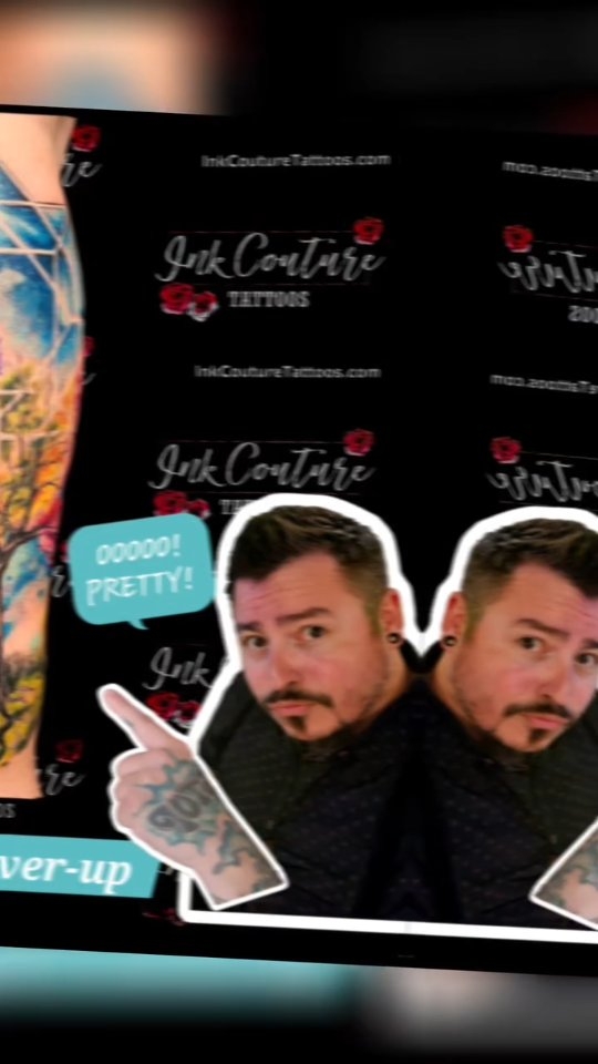 love the colors! #mttattoos #coverup #nature