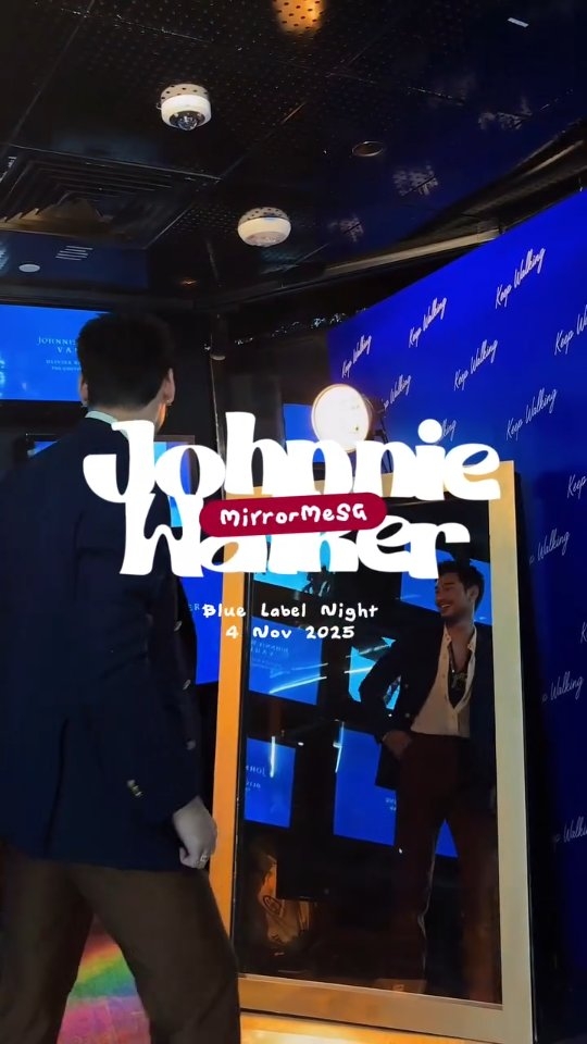 Last November, we were part of Johnnie Walker Blue Label Night ✨
Custom gold frame, customisable start screen — designed to match the vibe.
From AI + standard photography to fully customised setups, we’ve got you.
Want to create something unforgettable? Send us a DM! ✨
#photobooth #singapore #mirrorbooth #photography #capturethemoment