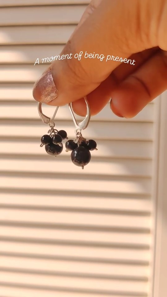 COMING SOON : the cutest earrings for protection and security. These handmade black tourmaline earrings are designed to match your vibe and style. It's fun cute and casual for your everyday mood.
It's a perfect gift for anyone looking for something beautiful and meaningful.
#crystaljewelry #energyjewelry #handmadejewelry #handmadeearring
