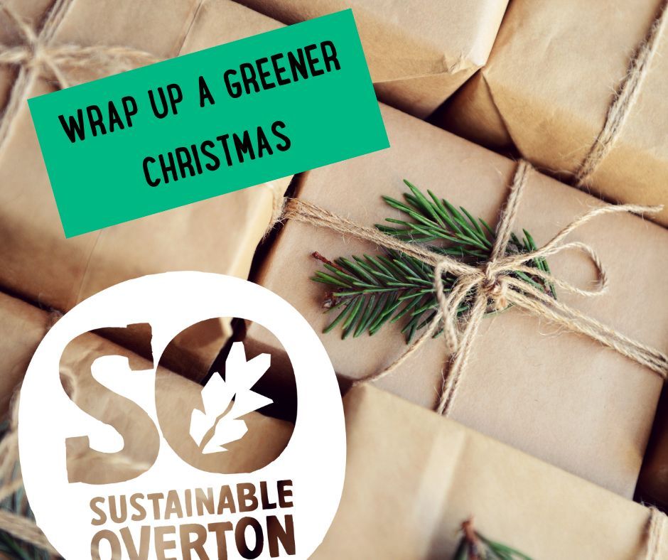 Christmas is a time of joy and celebration, but it’s also a season of excess, particularly when it comes to waste. The UK generates over 3 million tonnes of extra waste during the festive period, including wrapping paper, food waste, packaging, and unwanted gifts.
Did you know the UK uses 277,000 miles of wrapping paper each year — much of it can’t be recycled? This Christmas, try the scrunch test: if your wrapping paper stays scrunched, it’s likely recyclable!
✨ Go for brown paper, fabric wrap, or reusable ribbons.
✨ Avoid glitter and metallic paper – they can’t be recycled.
✨ Be creative — use old maps, kids’ drawings, or newspaper for a fun, eco-friendly touch. Or what about trying reusable fabric wrap this year?
A little change makes a big difference — let’s wrap up a greener Christmas in Overton!
#SustainableChristmas #ZeroWaste #SustainableOverton