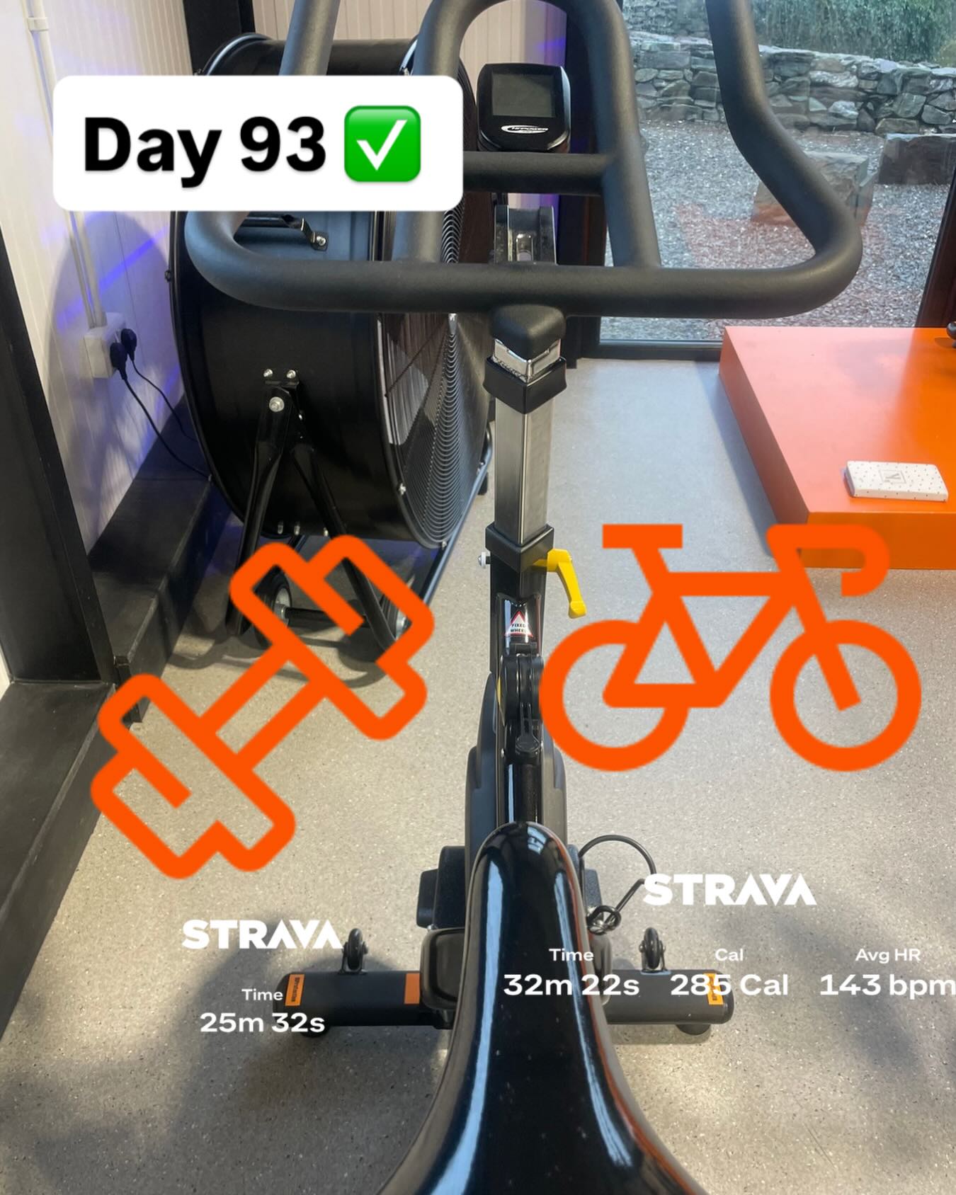 Day 93 ✅
Started the day with a great spin and sculpt class. Can’t believe how close I am to 100 days in a row.
#100withkathyoc #accountability #accountabilitycoach